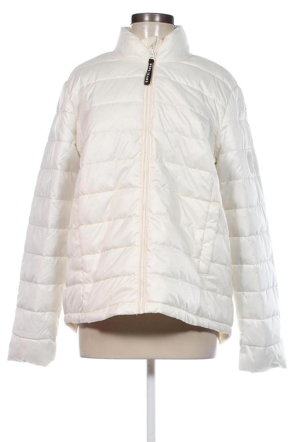 Damenjacke Pepe Jeans, Größe L, Farbe Ecru, Preis € 19,88