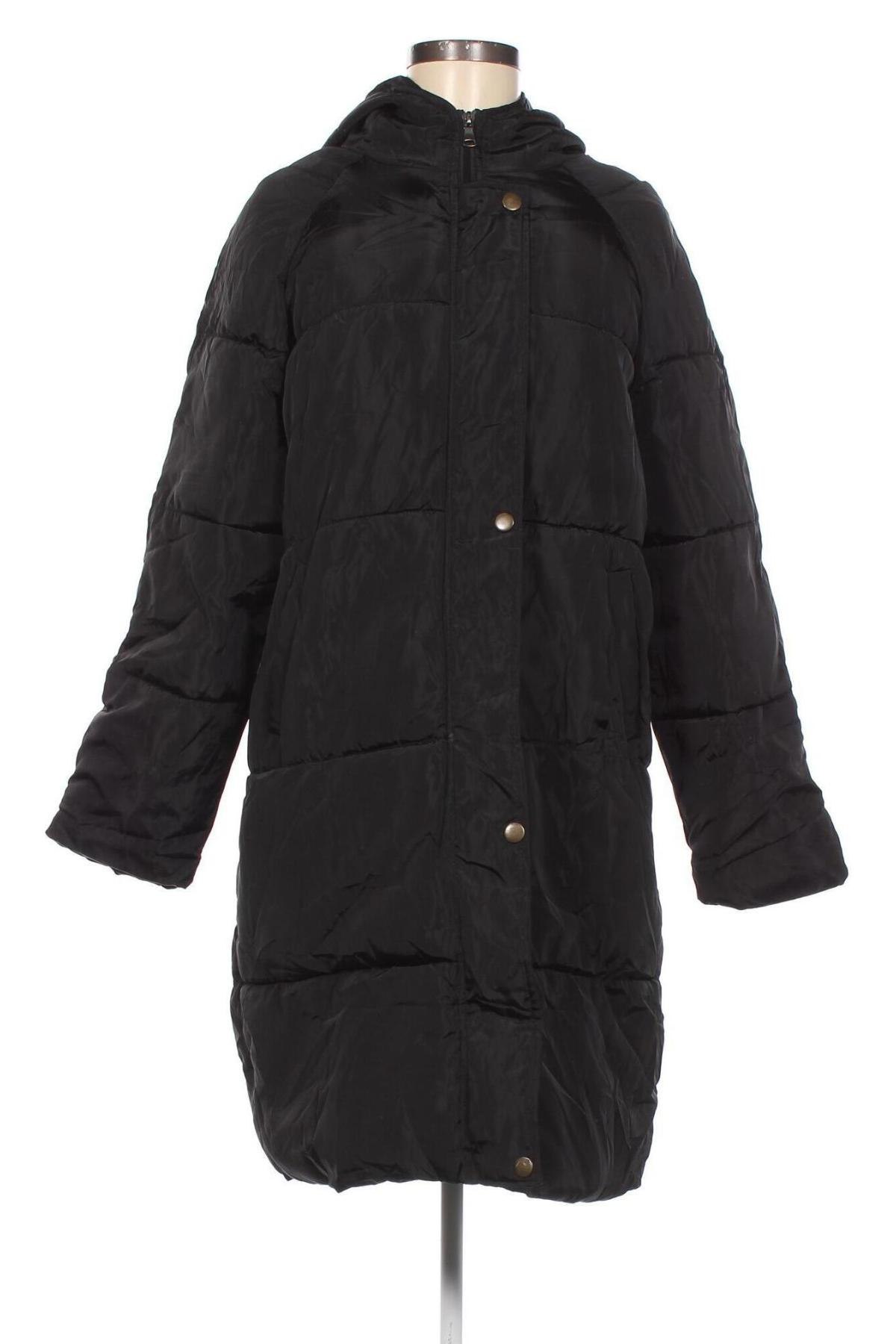 Γυναικείο μπουφάν SHEIN, Μέγεθος L, Χρώμα Μαύρο, Τιμή 18,30 €