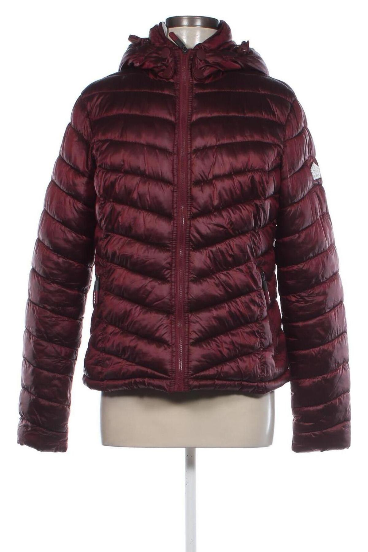 Γυναικείο μπουφάν Superdry, Μέγεθος XL, Χρώμα Κόκκινο, Τιμή 31,64 €