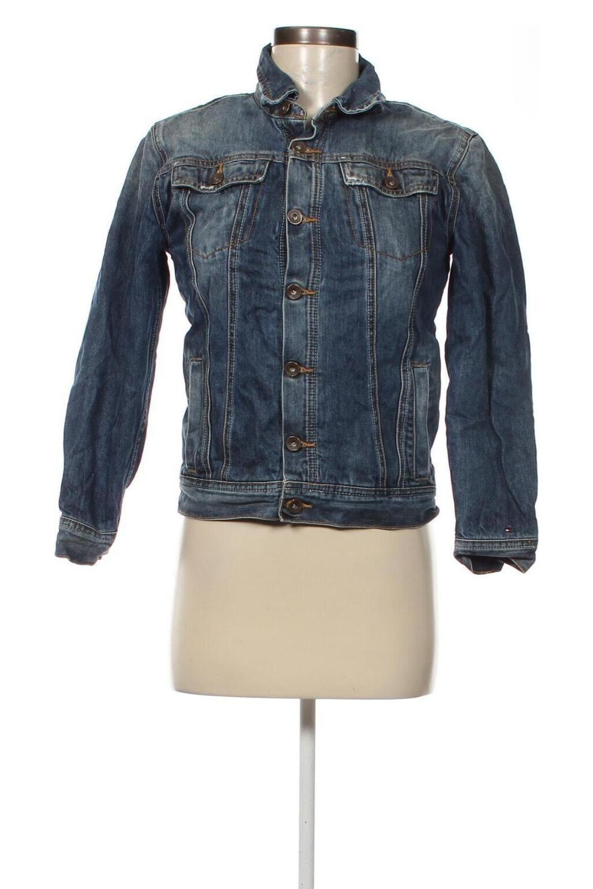 Γυναικείο μπουφάν Tommy Hilfiger, Μέγεθος S, Χρώμα Μπλέ, Τιμή 33,71 €