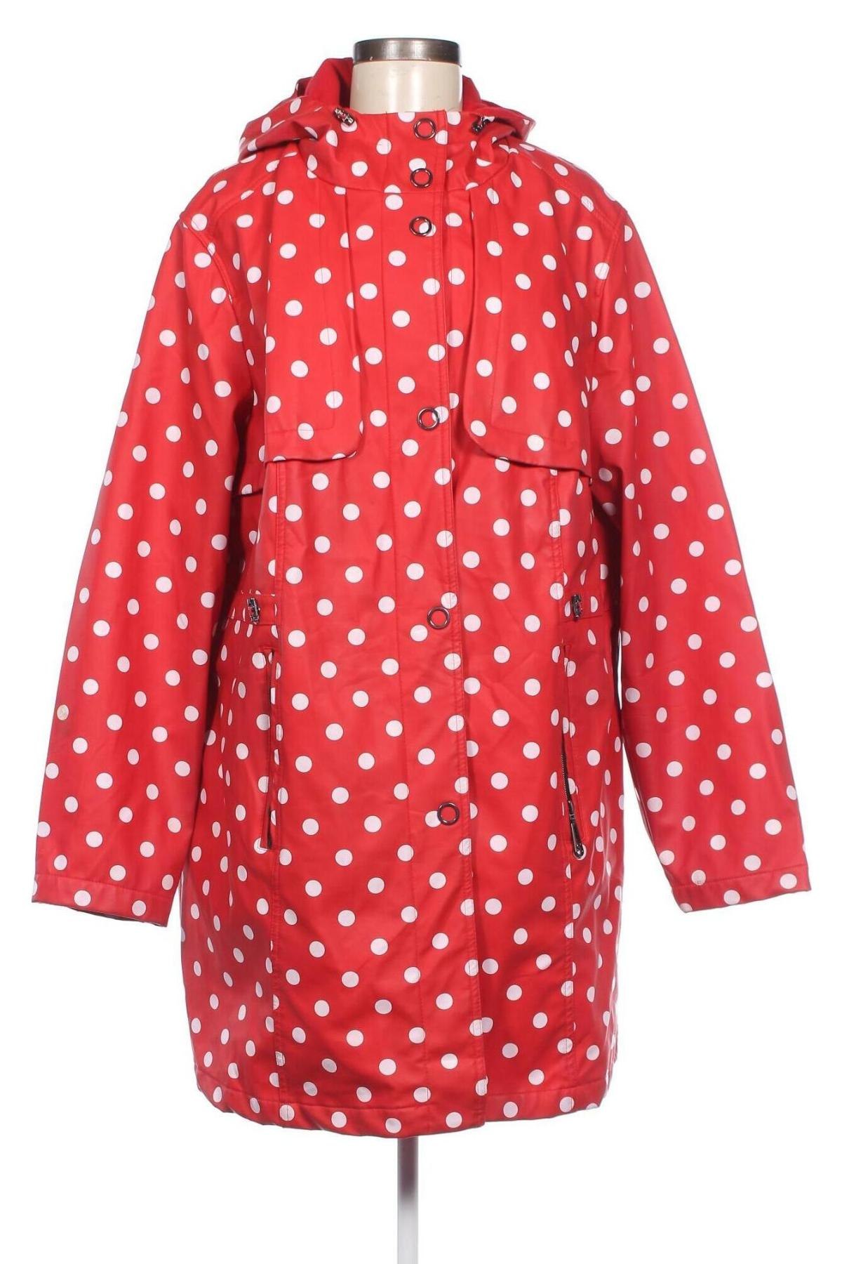 Γυναικείο μπουφάν Ulla Popken, Μέγεθος XL, Χρώμα Κόκκινο, Τιμή 42,06 €