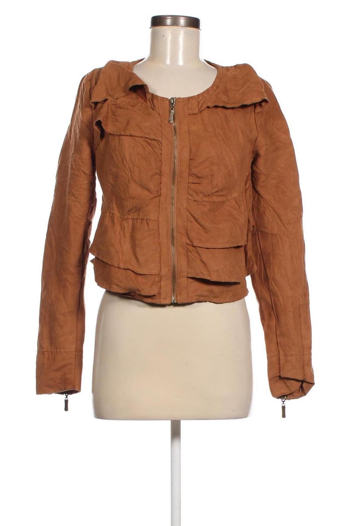 Damenjacke Zara Trafaluc, Größe S, Farbe Braun, Preis € 7,13