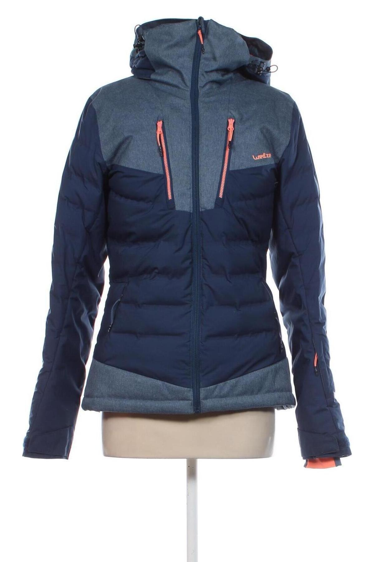 Dámská bunda pro zimní sporty  Decathlon, Velikost S, Barva Modrá, Cena  925,00 Kč