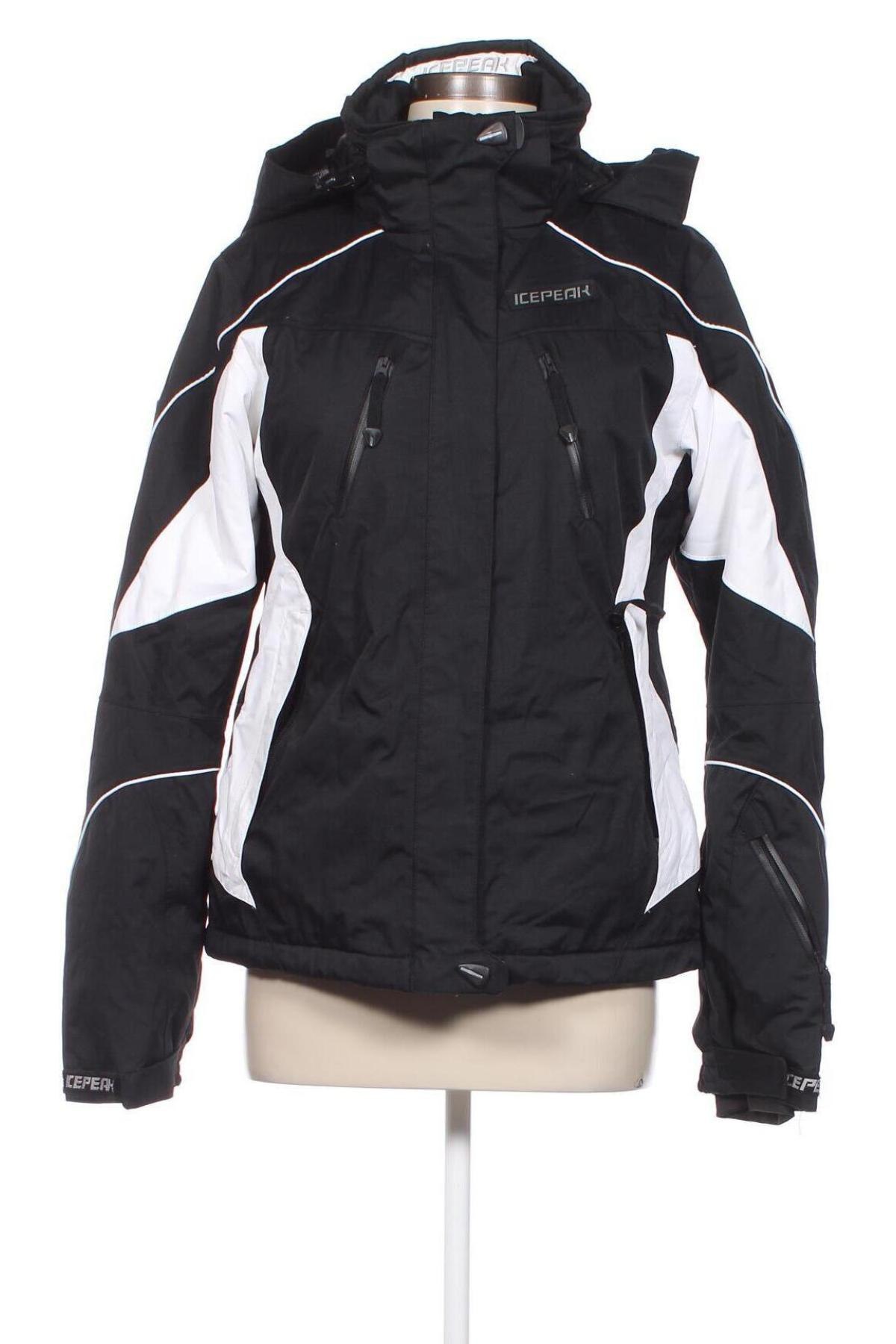Damenjacke für Wintersports Icepeak, Größe M, Farbe Schwarz, Preis 63,06 €