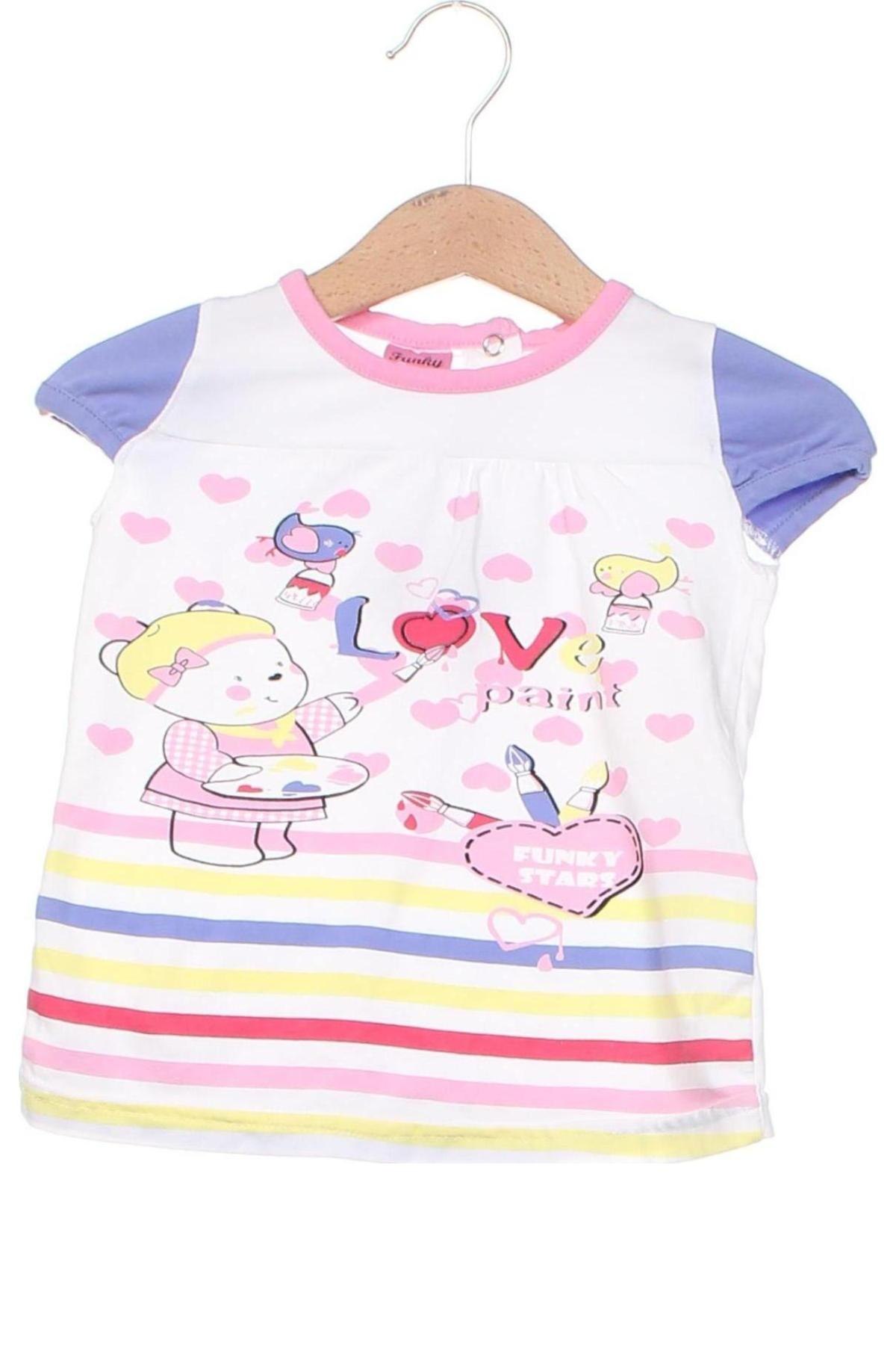Παιδική μπλούζα, Μέγεθος 9-12m/ 74-80 εκ., Χρώμα Πολύχρωμο, Τιμή 3,06 €