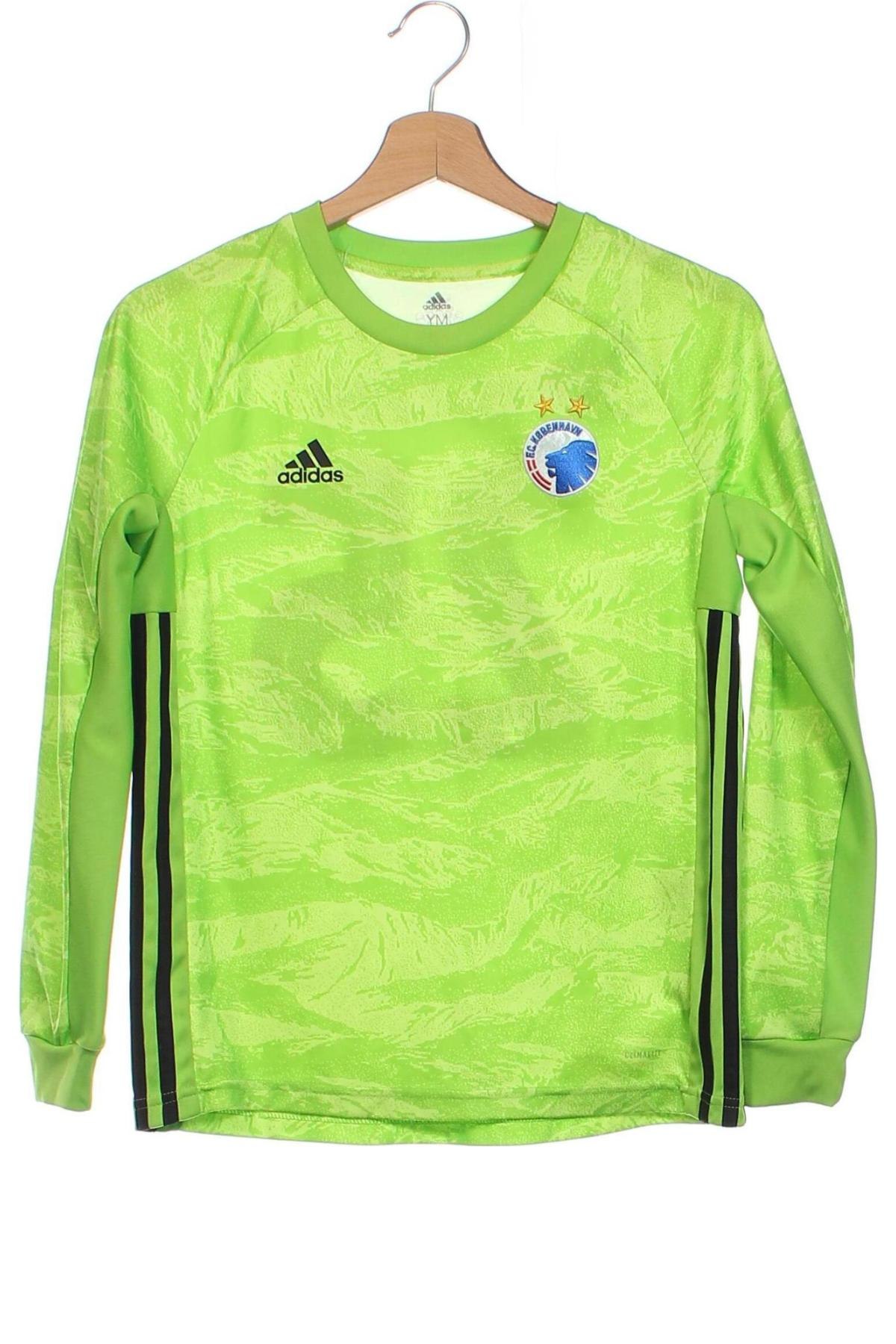 Kinder Shirt Adidas, Größe 11-12y/ 152-158 cm, Farbe Grün, Preis € 18,99