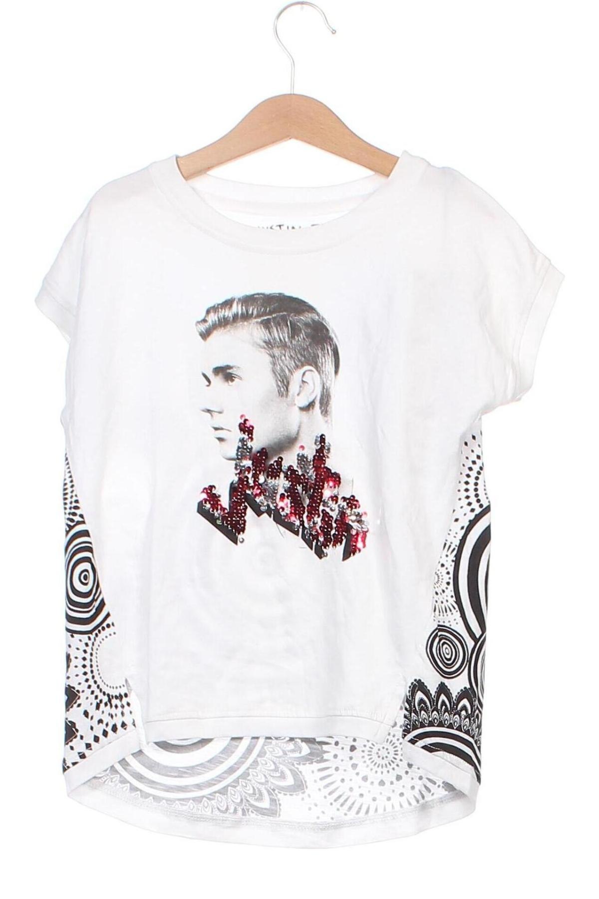 Kinder Shirt Desigual, Größe 5-6y/ 116-122 cm, Farbe Weiß, Preis € 24,35
