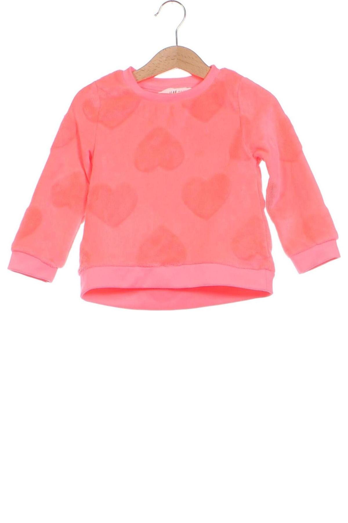Bluză pentru copii H&M, Mărime 18-24m/ 86-98 cm, Culoare Roz, Preț 36,18 Lei