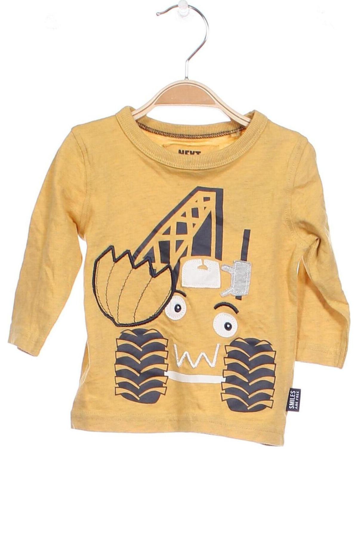 Kinder Shirt Next, Größe 6-9m/ 68-74 cm, Farbe Beige, Preis € 16,96
