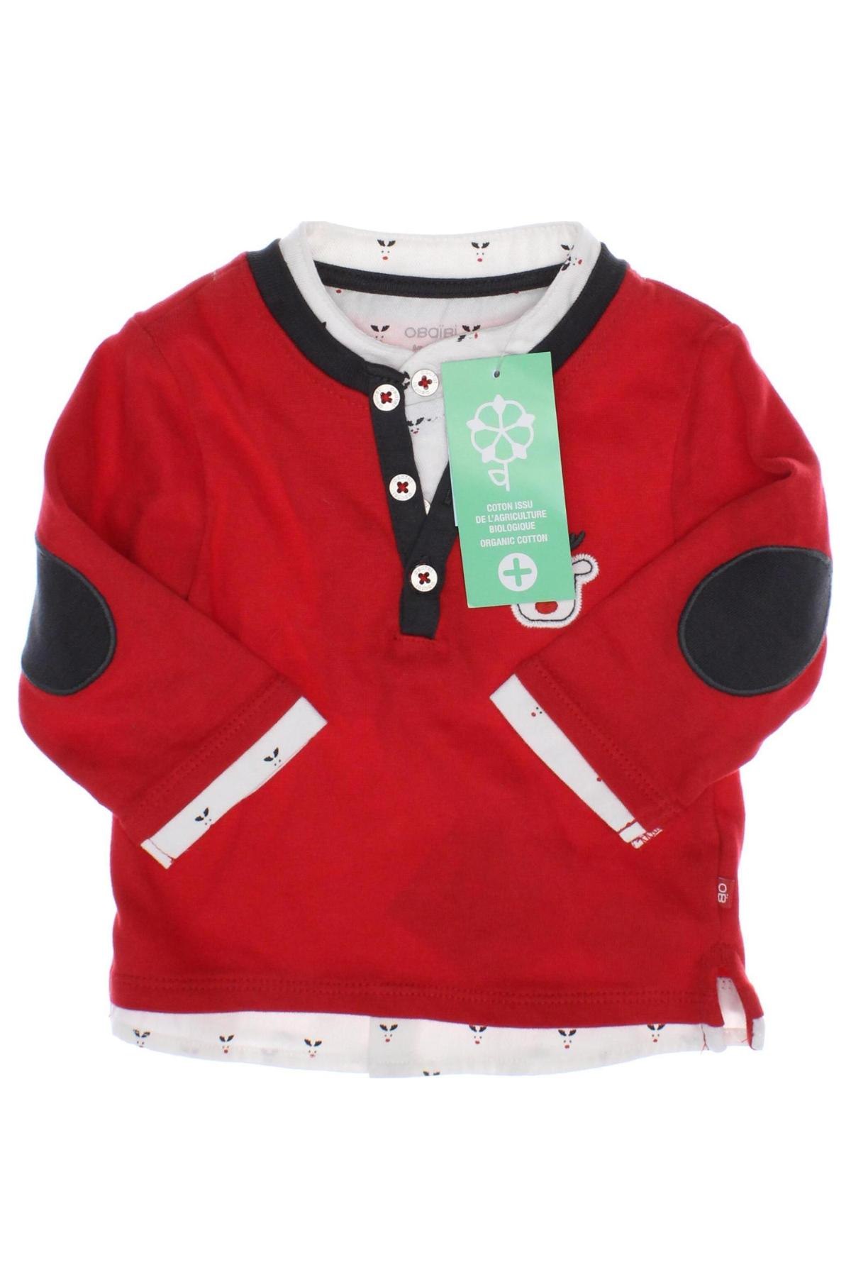 Kinder Shirt Obaibi, Größe 3-6m/ 62-68 cm, Farbe Rot, Preis € 9,49