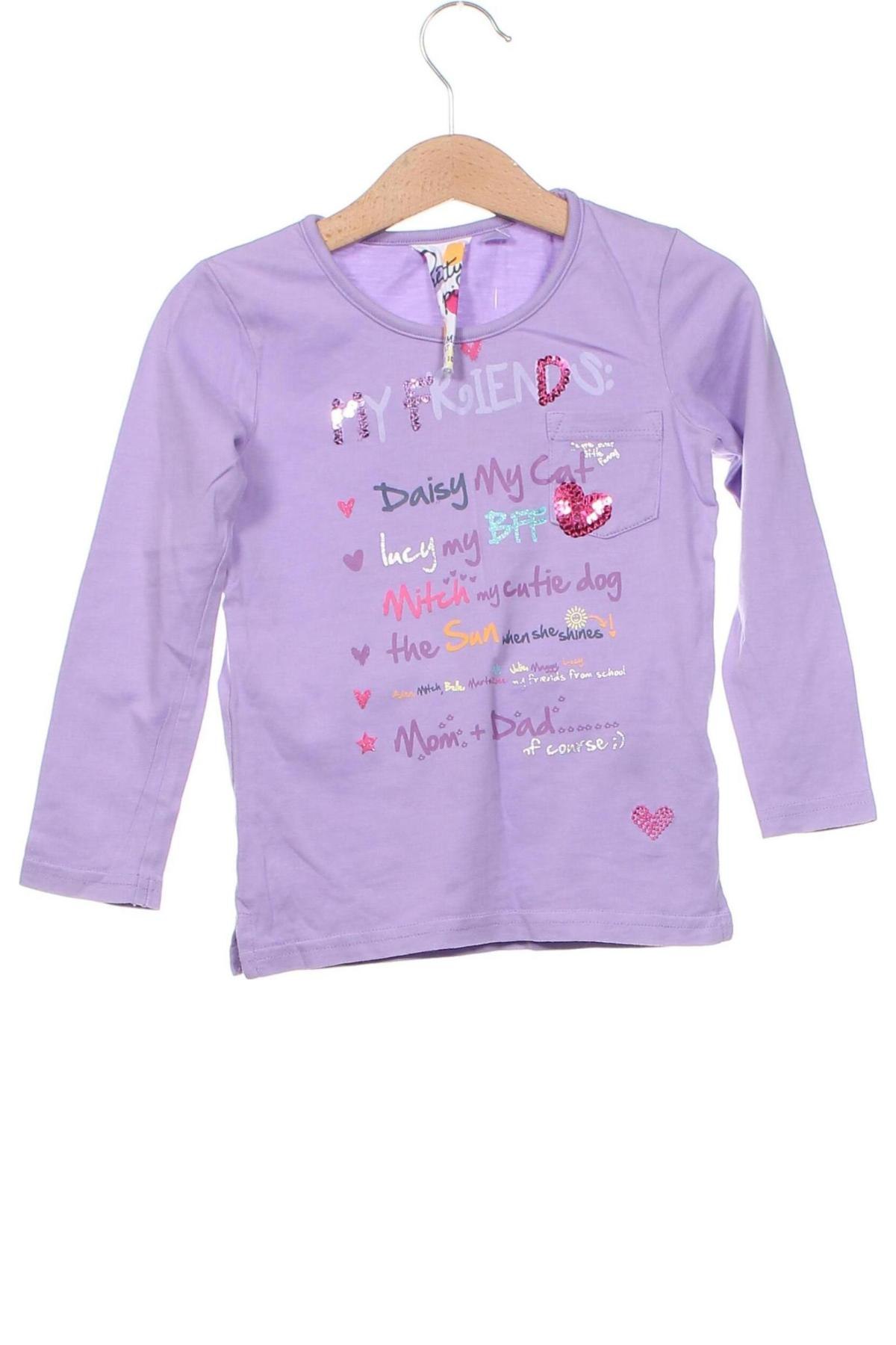 Детска блуза Palomino, Размер 2-3y/ 98-104 см, Цвят Лилав, Цена 6,56 лв.