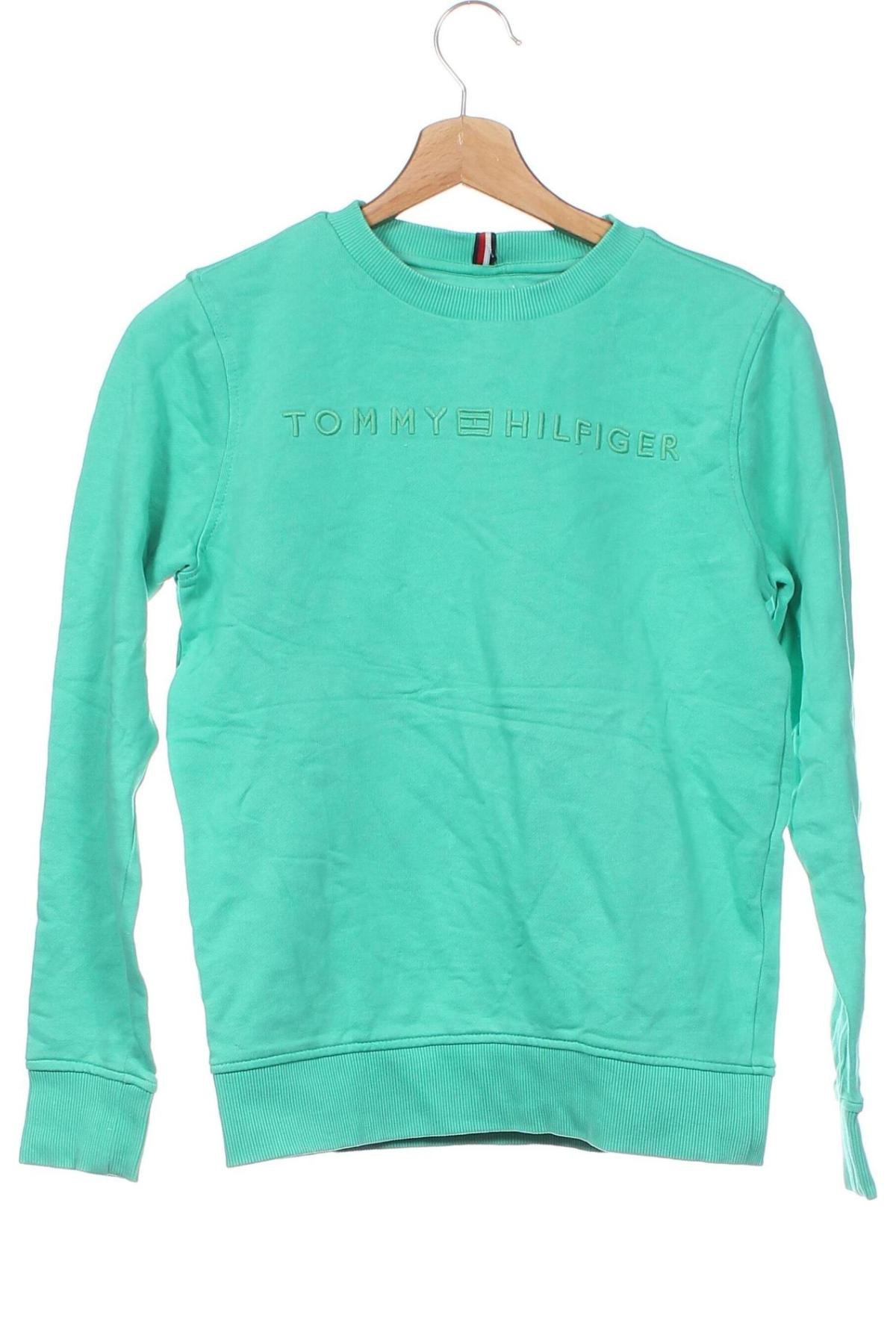 Detská blúzka  Tommy Hilfiger, Veľkosť 10-11y/ 146-152 cm, Farba Zelená, Cena  19,93 €