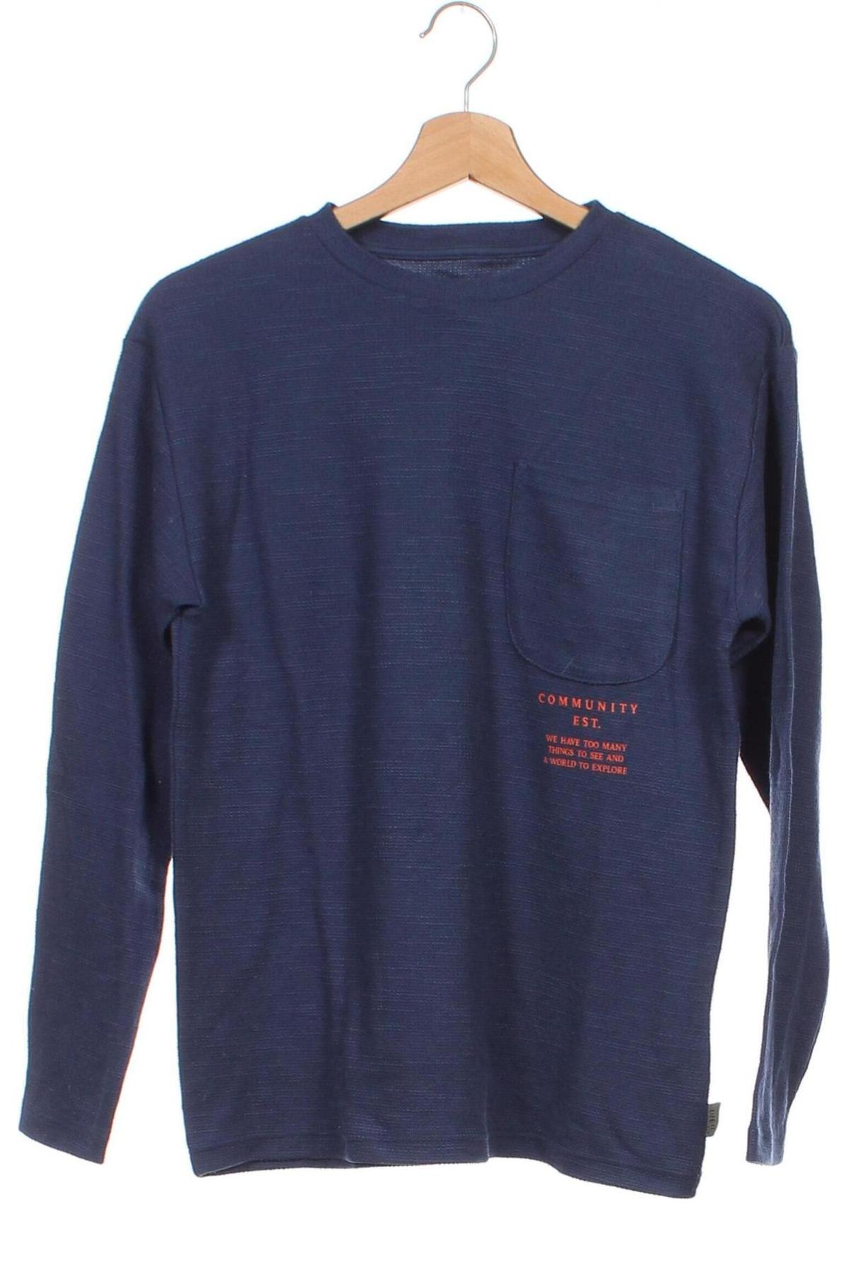 Kinder Shirt Zara, Größe 11-12y/ 152-158 cm, Farbe Blau, Preis 7,37 €