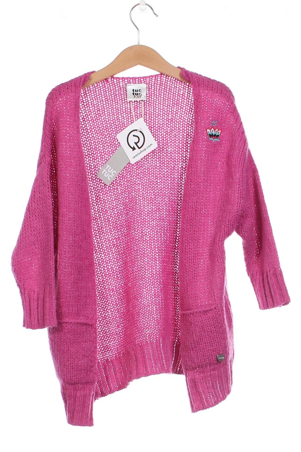 Kinder Strickjacke Tuc Tuc, Größe 4-5y/ 110-116 cm, Farbe Rosa, Preis € 9,19