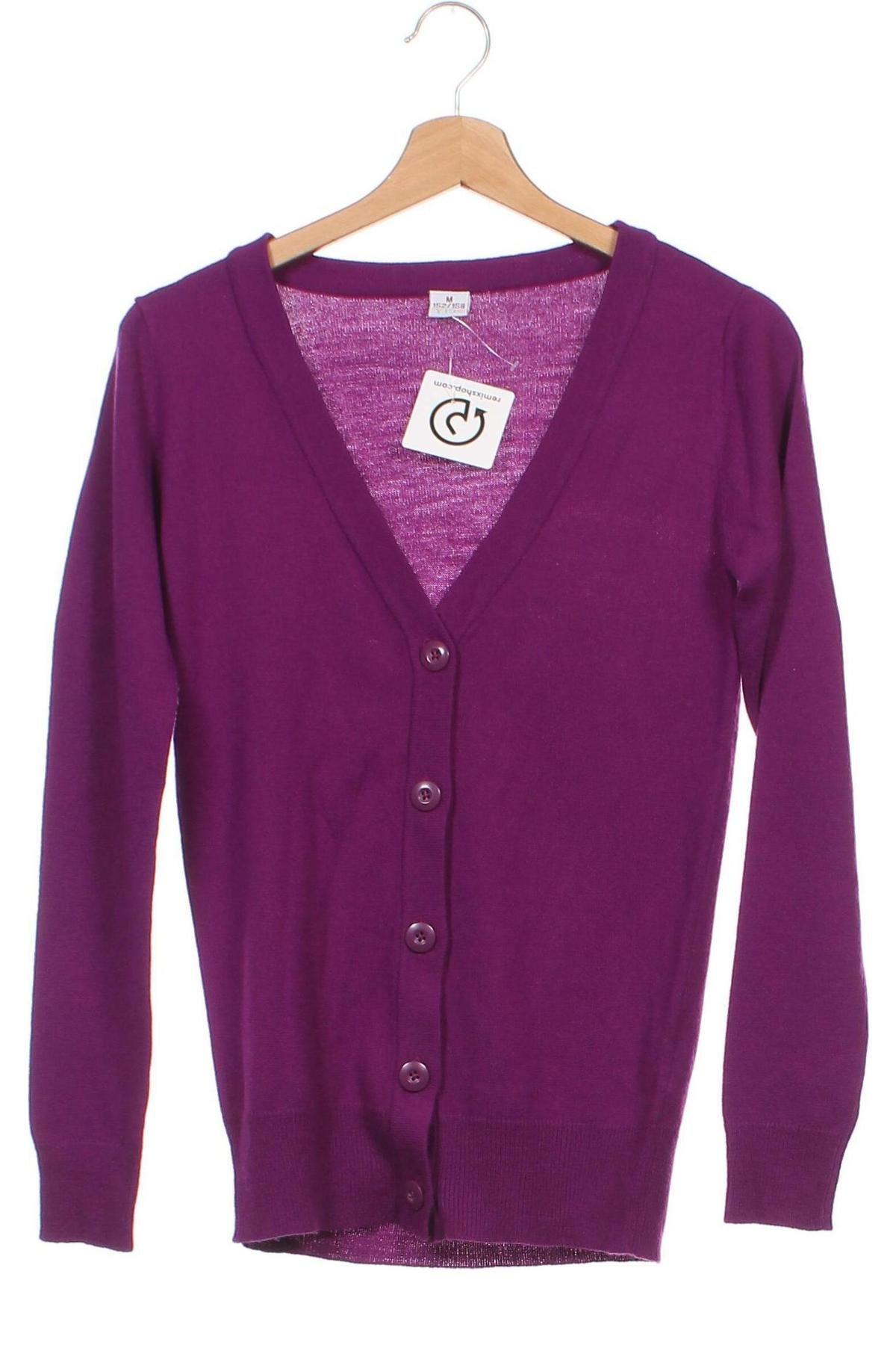 Kinder Strickjacke Y.F.K., Größe 11-12y/ 152-158 cm, Farbe Lila, Preis € 4,32