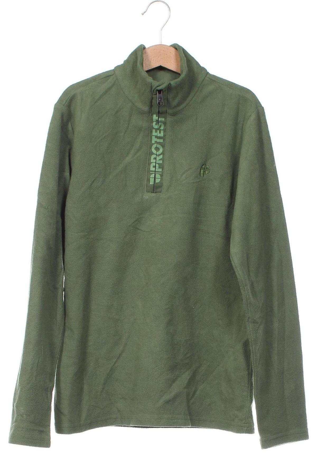Детска поларена блуза Protest, Размер 11-12y/ 152-158 см, Цвят Зелен, Цена 18,00 лв.
