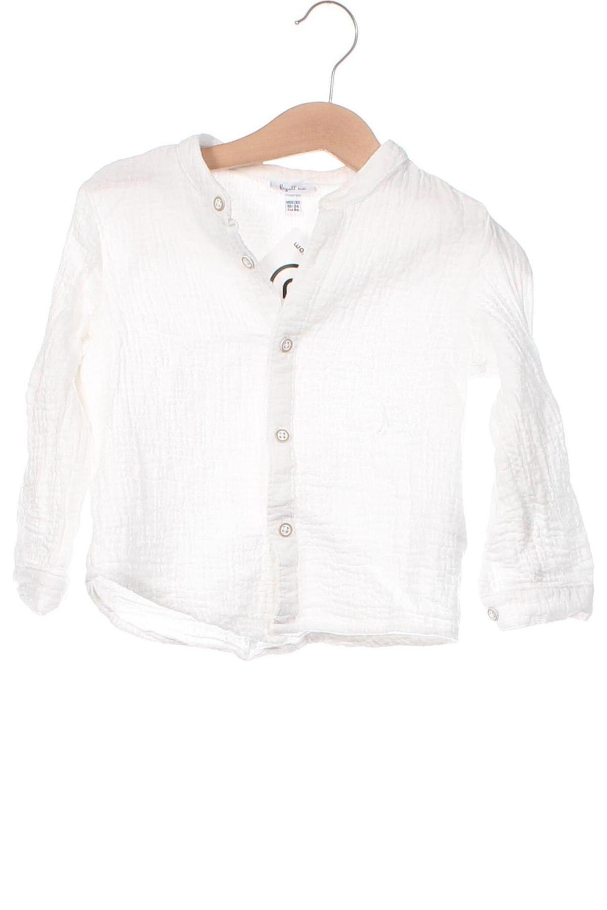 Detská košeľa , Veľkosť 12-18m/ 80-86 cm, Farba Biela, Cena  6,02 €