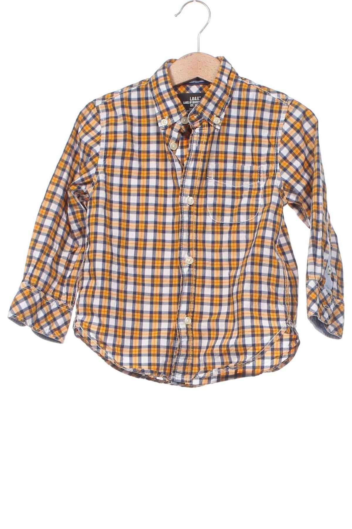Παιδικό πουκάμισο H&M L.O.G.G., Μέγεθος 2-3y/ 98-104 εκ., Χρώμα Πολύχρωμο, Τιμή 2,95 €