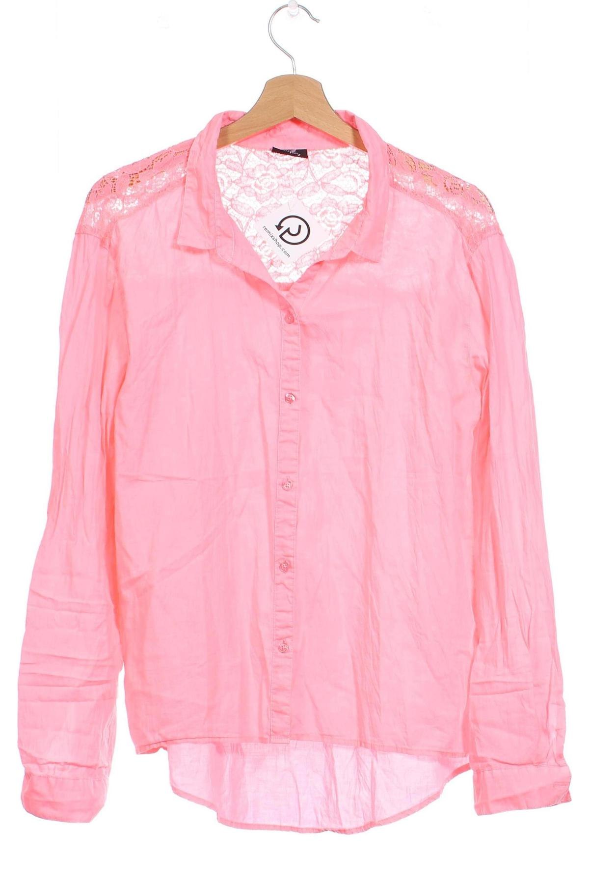 Детска риза Page One, Размер 15-18y/ 170-176 см, Цвят Розов, Цена 11,73 лв.