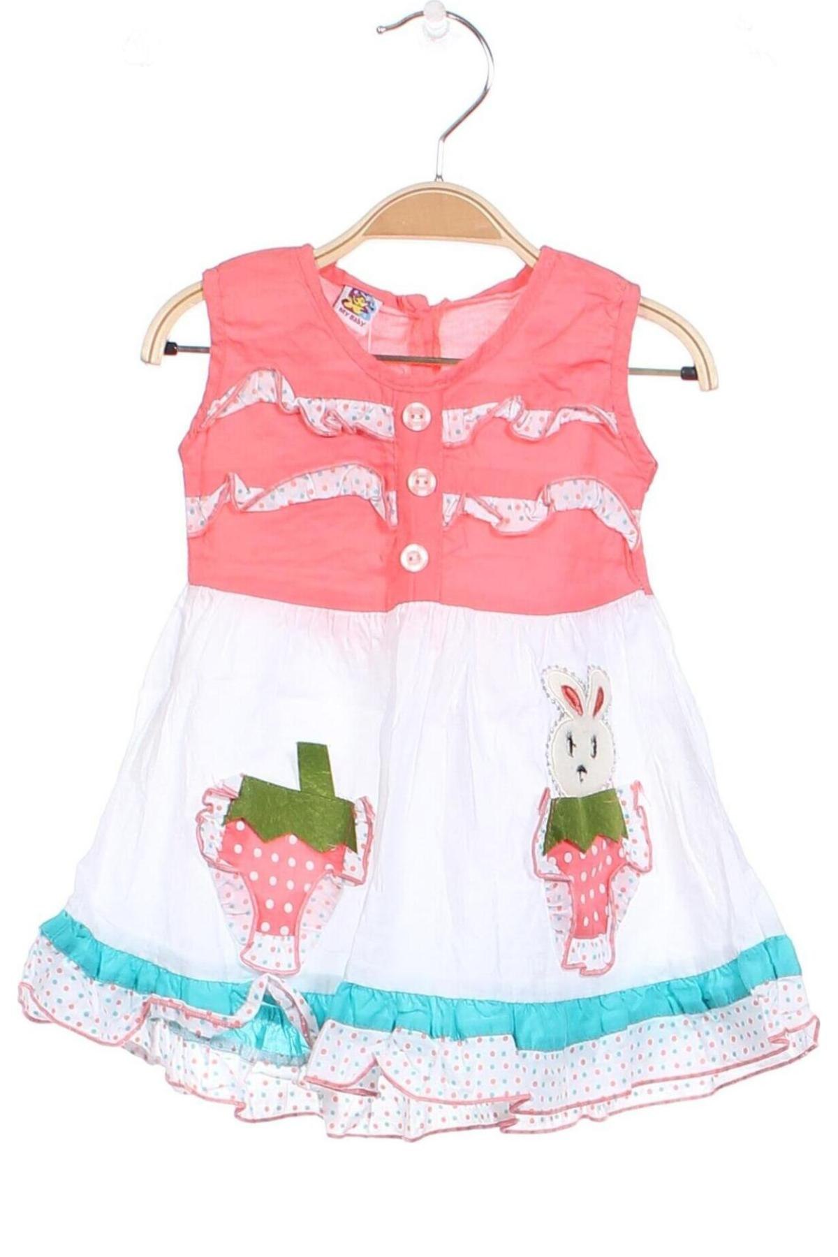 Kinderkleid, Größe 12-18m/ 80-86 cm, Farbe Mehrfarbig, Preis 8,18 €