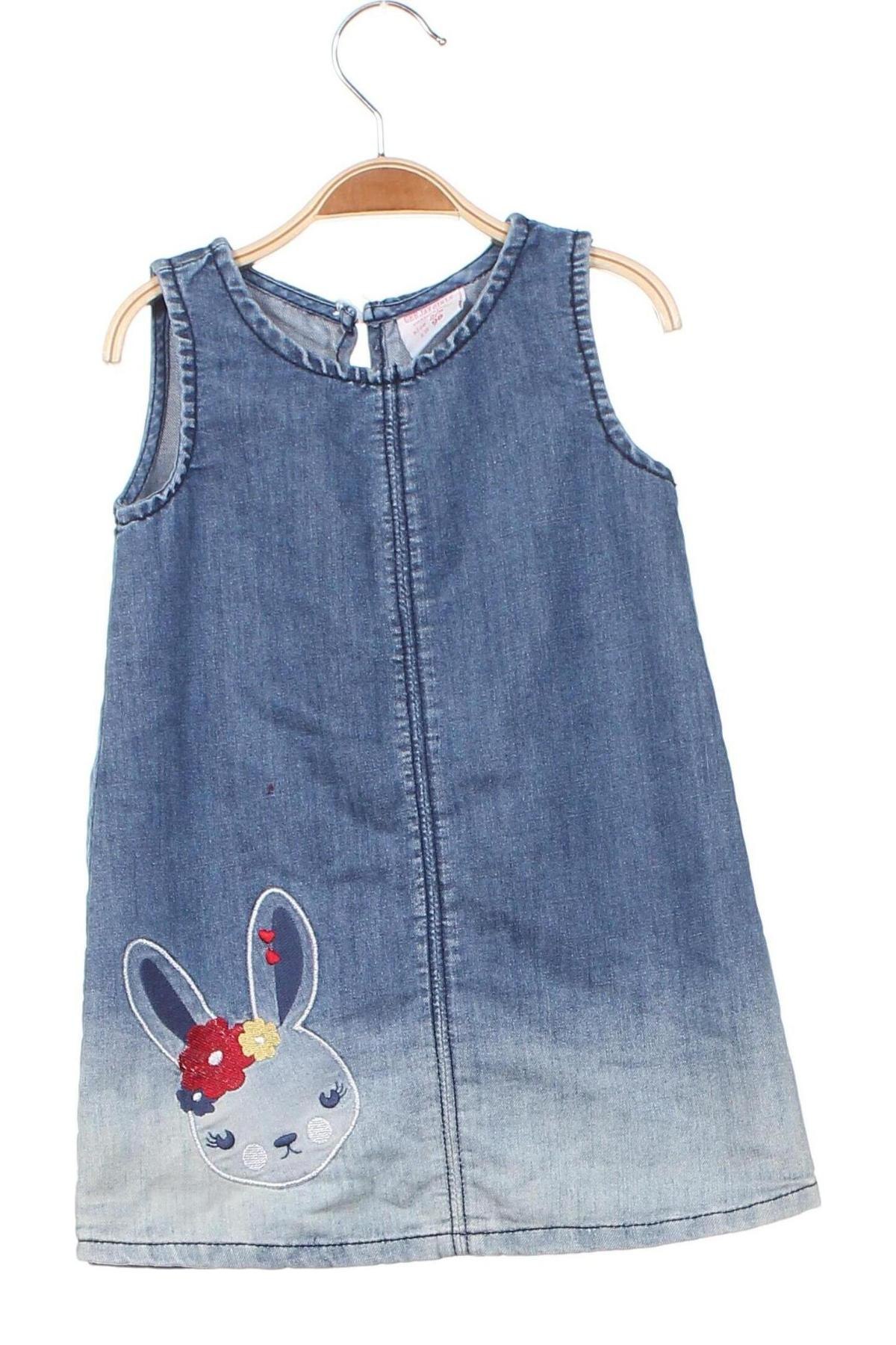 Kinderkleid, Größe 18-24m/ 86-98 cm, Farbe Blau, Preis € 6,46