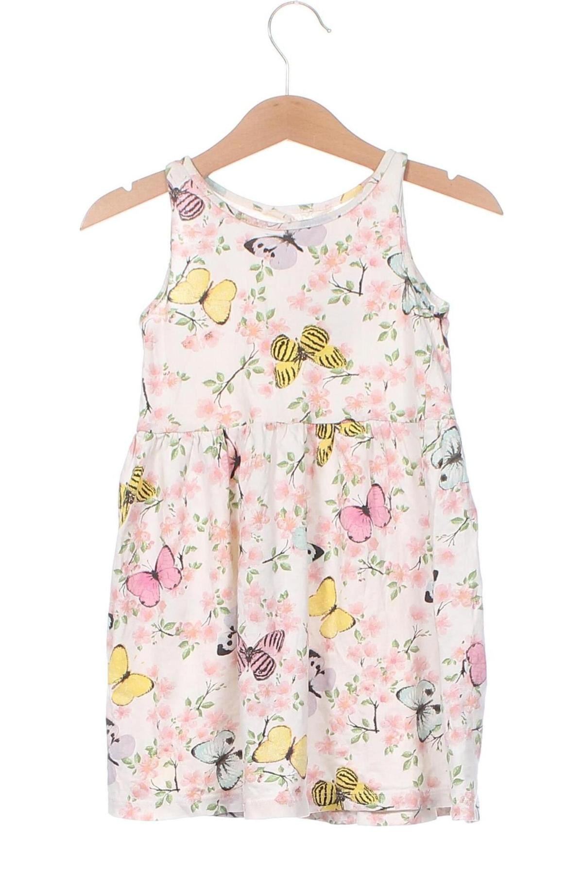 Детска рокля H&M, Размер 2-3y/ 98-104 см, Цвят Многоцветен, Цена 17,99 лв.