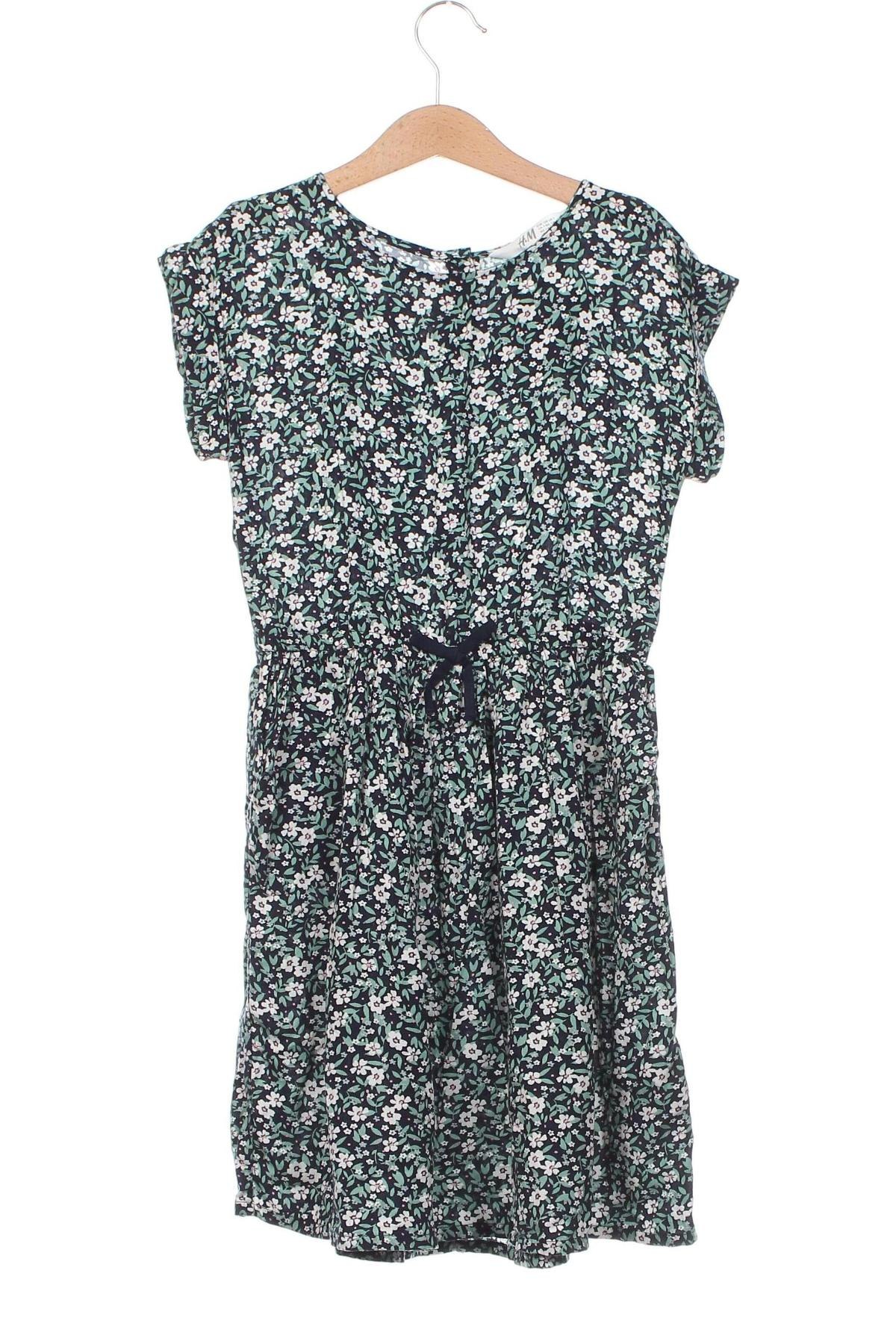 Детска рокля H&M, Размер 7-8y/ 128-134 см, Цвят Многоцветен, Цена 19,00 лв.