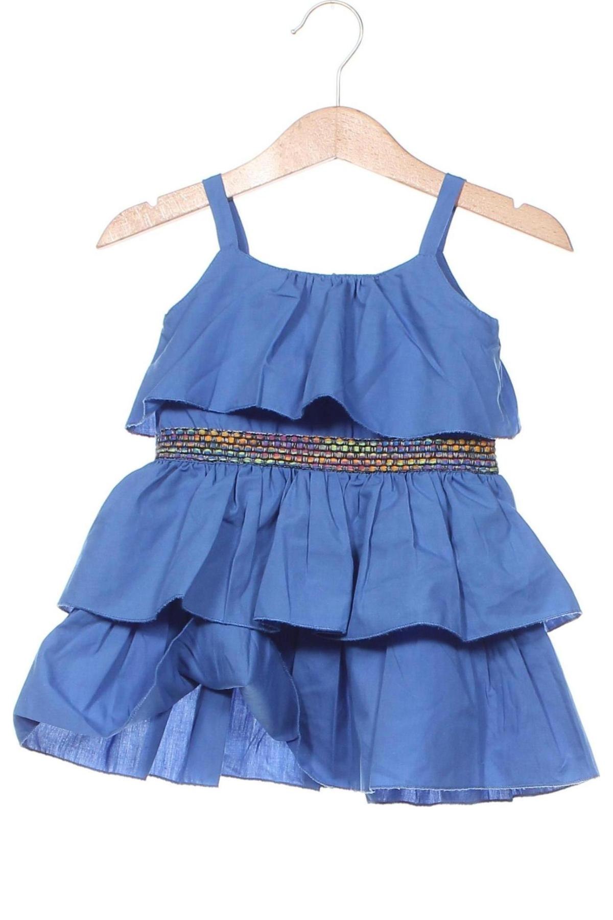 Kinderkleid M&b, Größe 9-12m/ 74-80 cm, Farbe Blau, Preis € 6,48