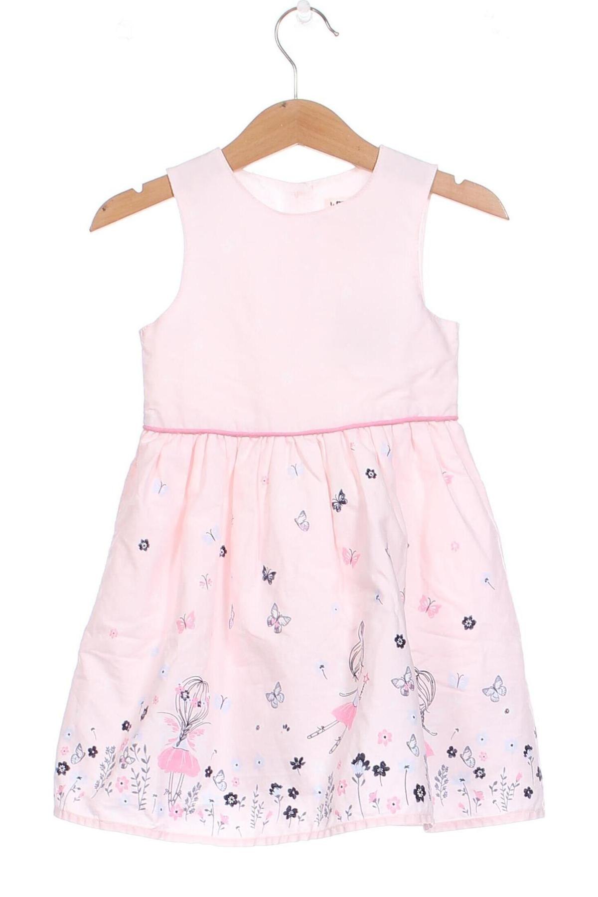 Детска рокля Primark, Размер 18-24m/ 86-98 см, Цвят Розов, Цена 24,00 лв.