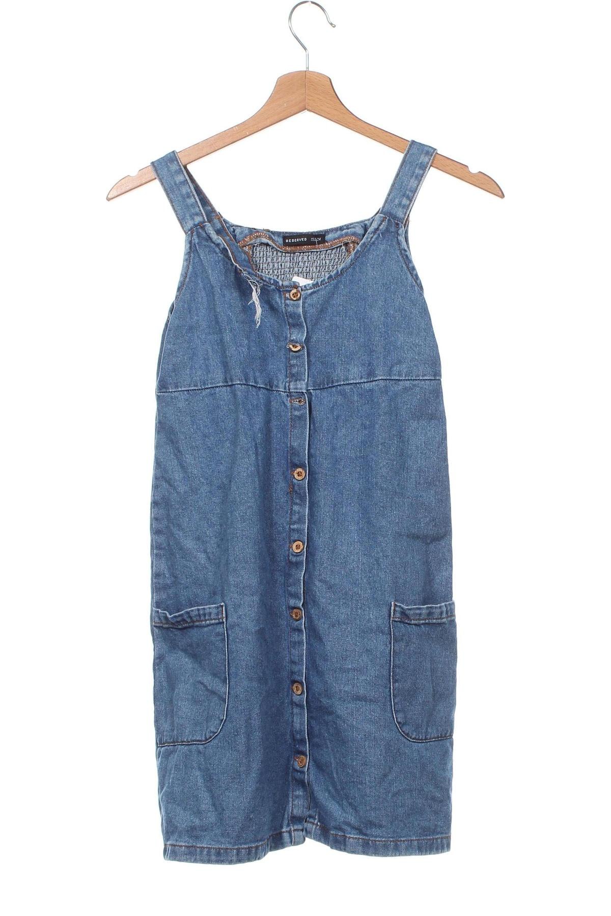 Detské šaty  Reserved, Veľkosť 10-11y/ 146-152 cm, Farba Modrá, Cena  9,51 €