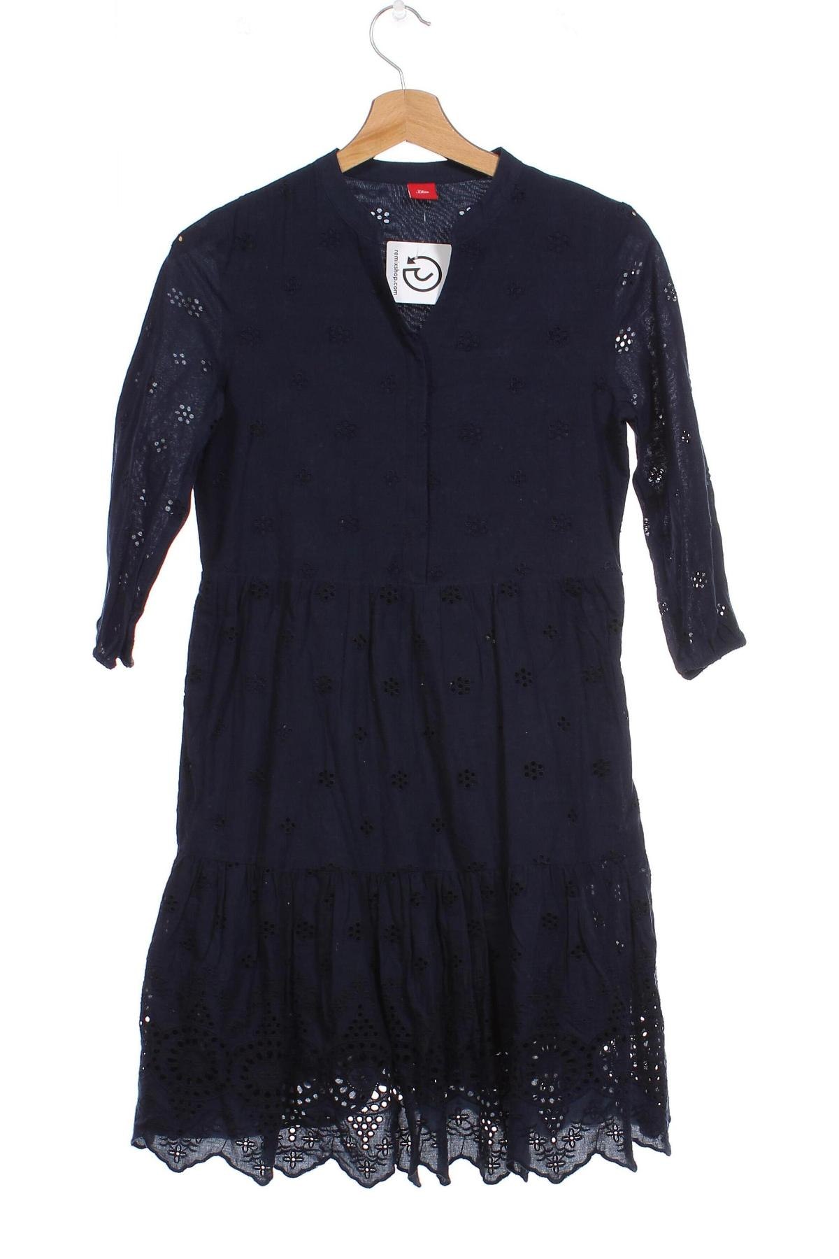 Παιδικό φόρεμα S.Oliver, Μέγεθος 11-12y/ 152-158 εκ., Χρώμα Μπλέ, Τιμή 5,20 €