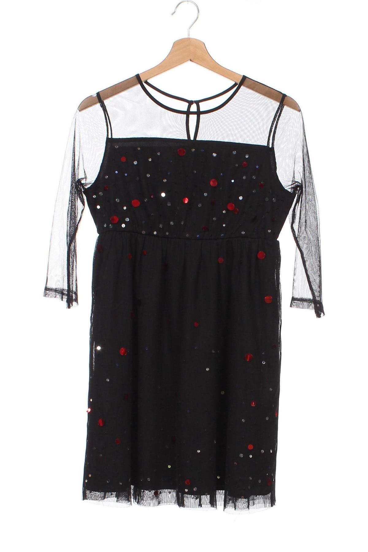 Παιδικό φόρεμα Sisley, Μέγεθος 12-13y/ 158-164 εκ., Χρώμα Μαύρο, Τιμή 12,52 €