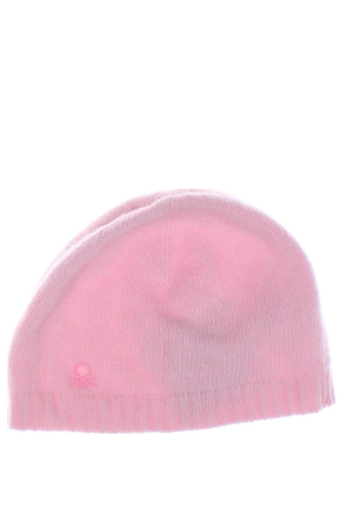 Детска шапка United Colors Of Benetton, Цвят Розов, Цена 10,20 лв.