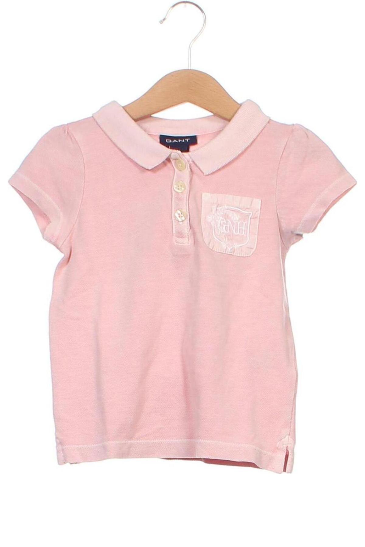 Kinder T-Shirt Gant, Größe 2-3y/ 98-104 cm, Farbe Rosa, Preis € 13,99