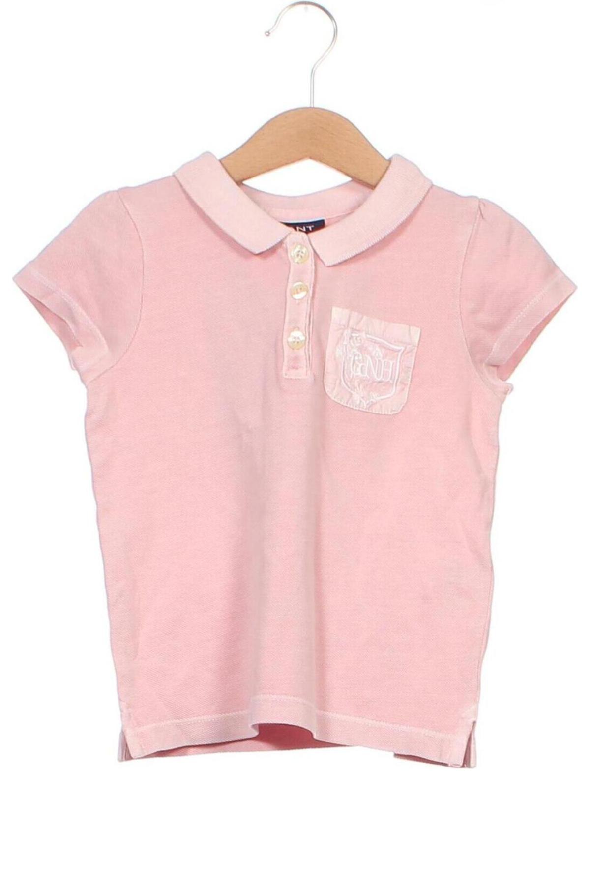 Kinder T-Shirt Gant, Größe 3-4y/ 104-110 cm, Farbe Rosa, Preis € 8,49