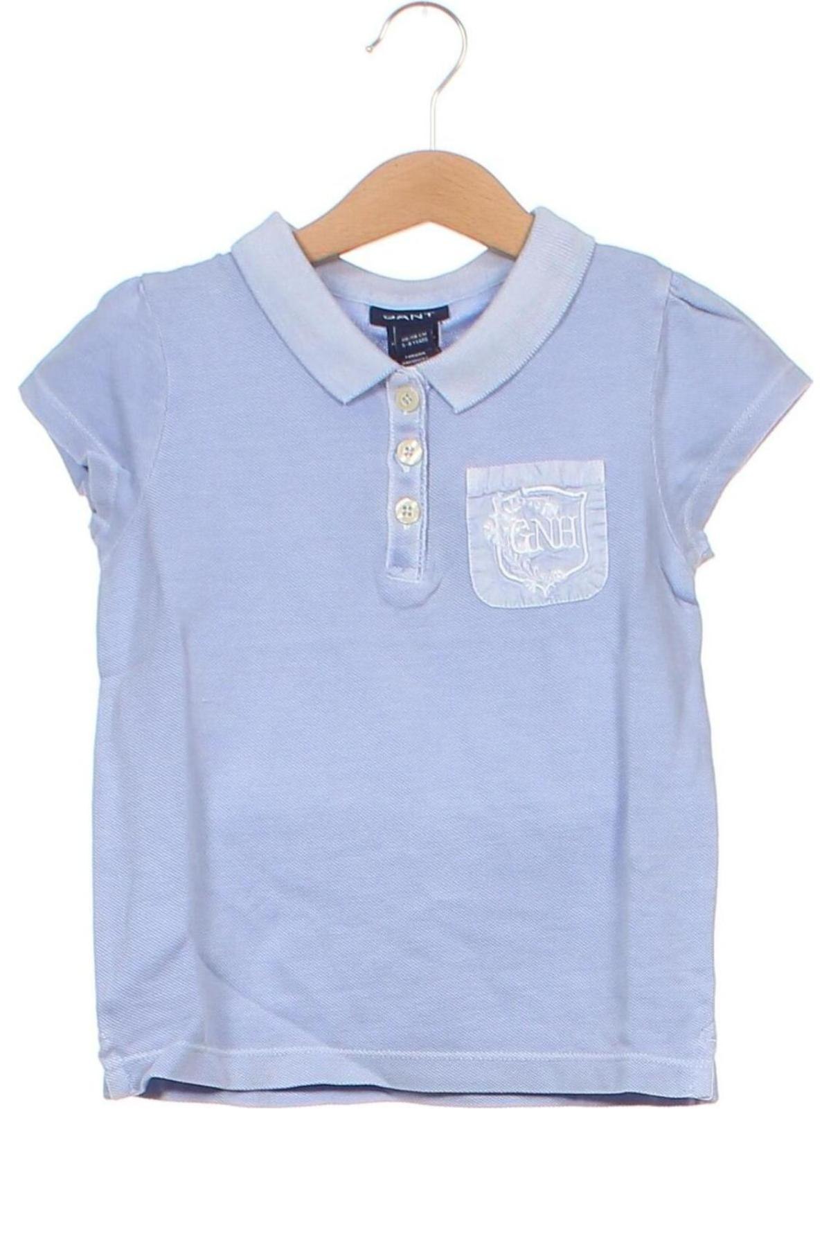 Dziecięcy T-shirt Gant, Rozmiar 4-5y/ 110-116 cm, Kolor Niebieski, Cena 147,13 zł