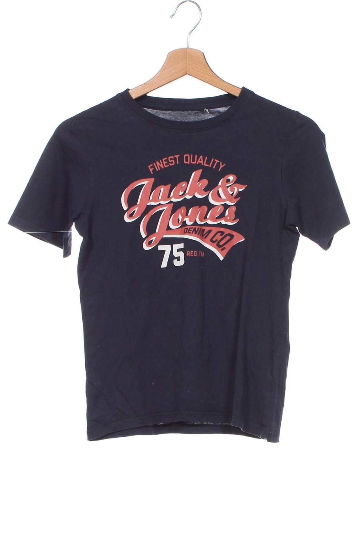 Детска тениска Jack & Jones, Размер 11-12y/ 152-158 см, Цвят Син, Цена 8,91 лв.
