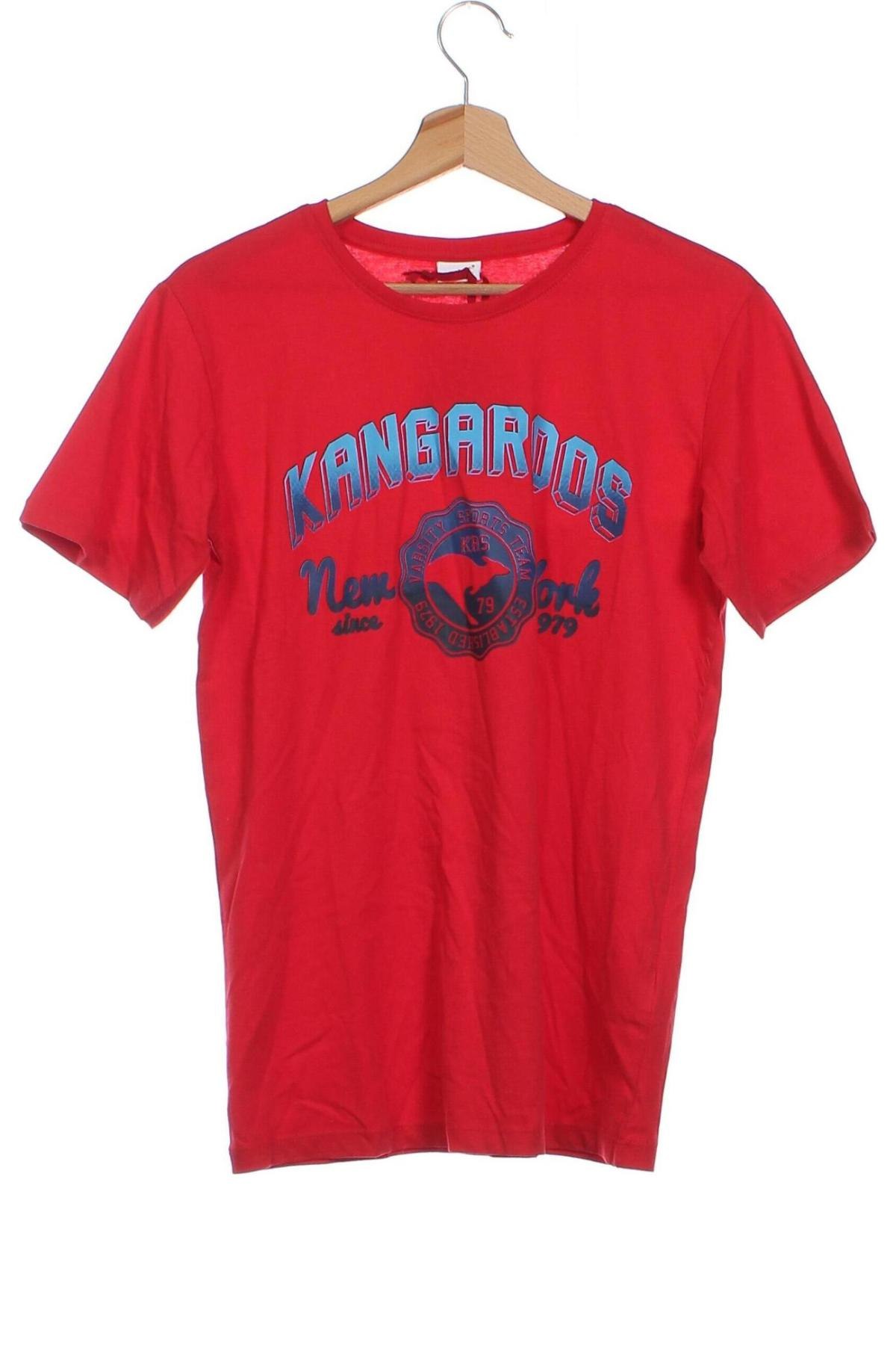 Dziecięcy T-shirt Kangaroos, Rozmiar 13-14y/ 164-168 cm, Kolor Czerwony, Cena 87,96 zł