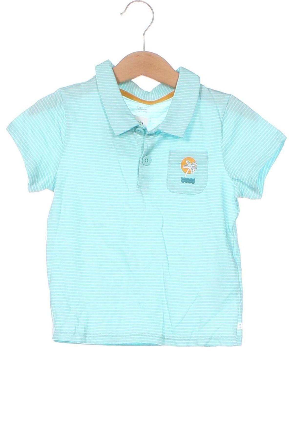 Kinder T-Shirt Obaibi, Größe 18-24m/ 86-98 cm, Farbe Blau, Preis 3,25 €