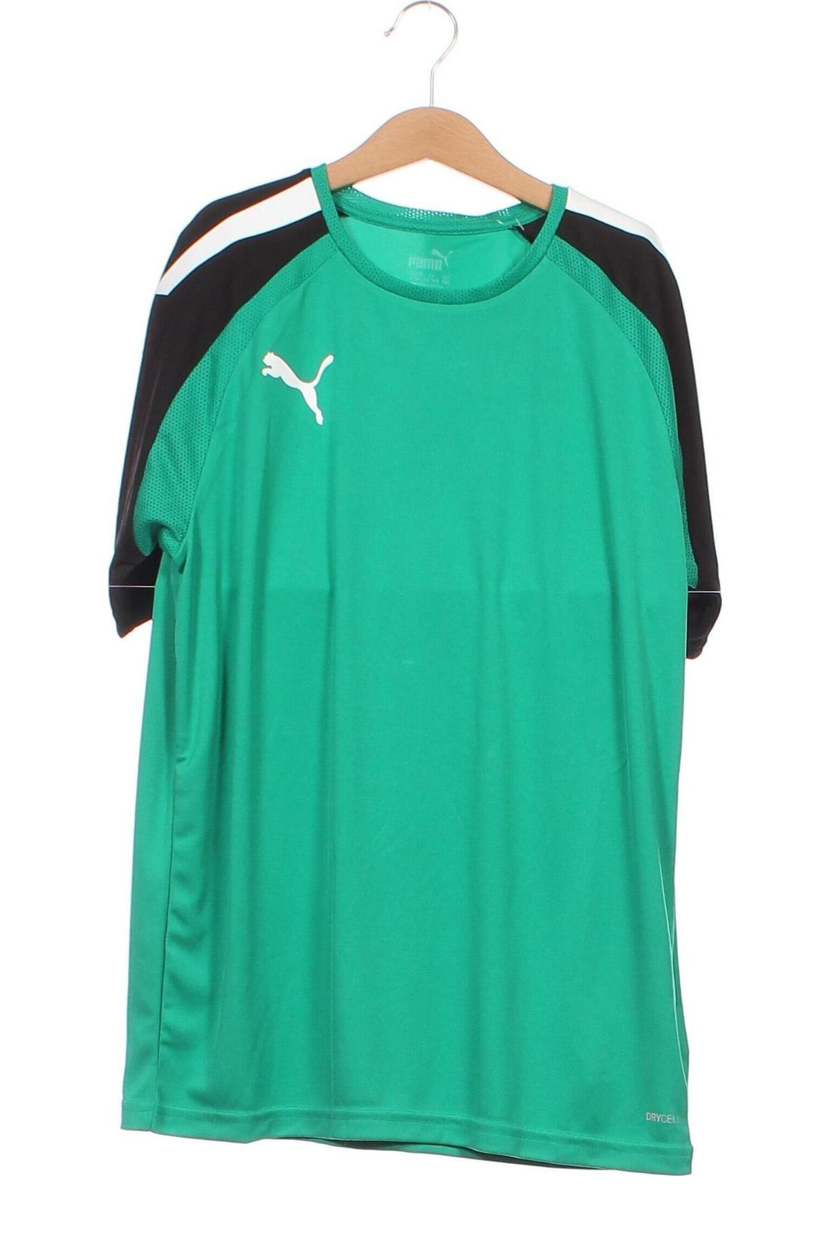 Kinder T-Shirt PUMA, Größe 13-14y/ 164-168 cm, Farbe Grün, Preis 25,26 €