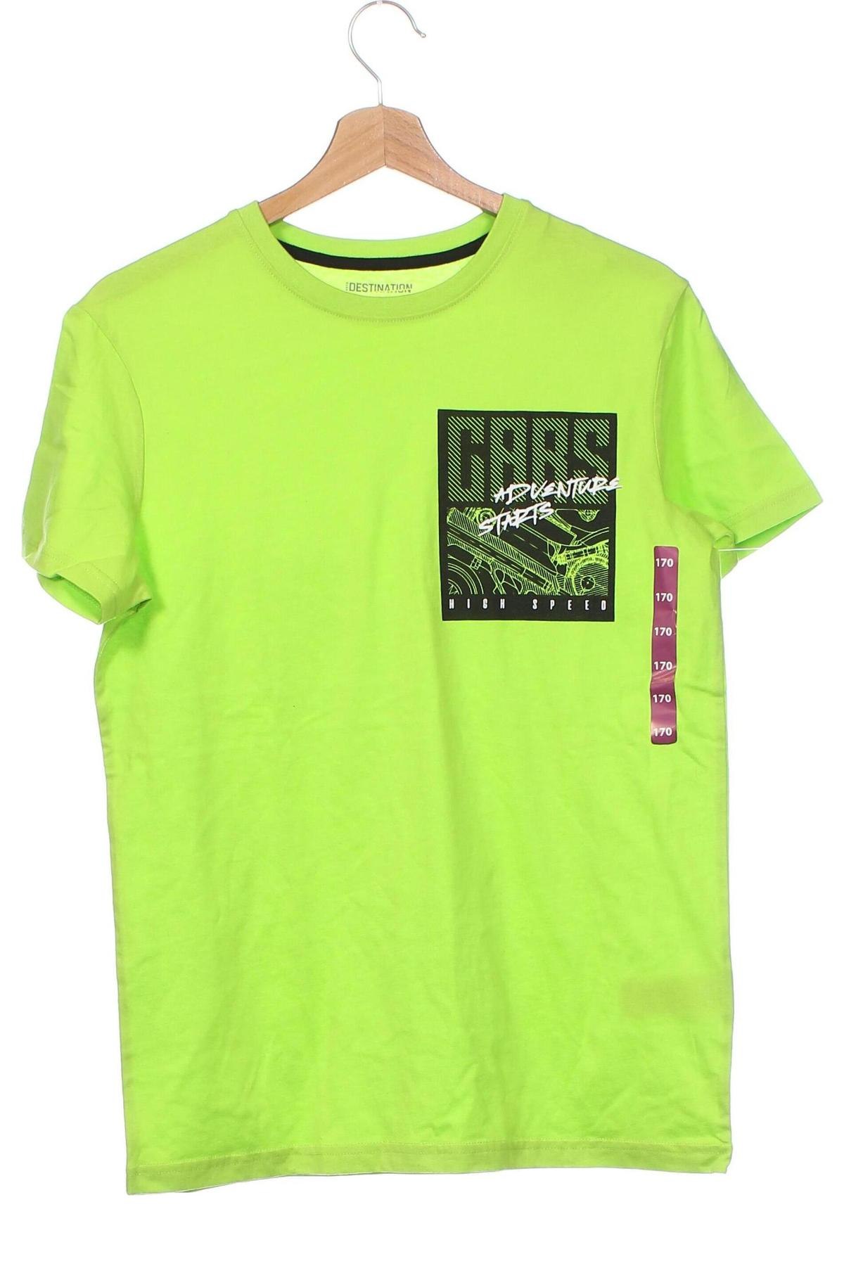 Παιδικό μπλουζάκι Pepco, Μέγεθος 15-18y/ 170-176 εκ., Χρώμα Πράσινο, Τιμή 10,30 €