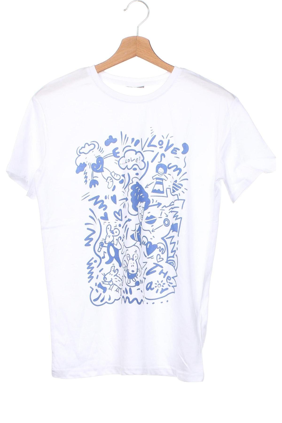 Tricou pentru copii Pepco, Mărime 10-11y/ 146-152 cm, Culoare Alb, Preț 30,61 Lei