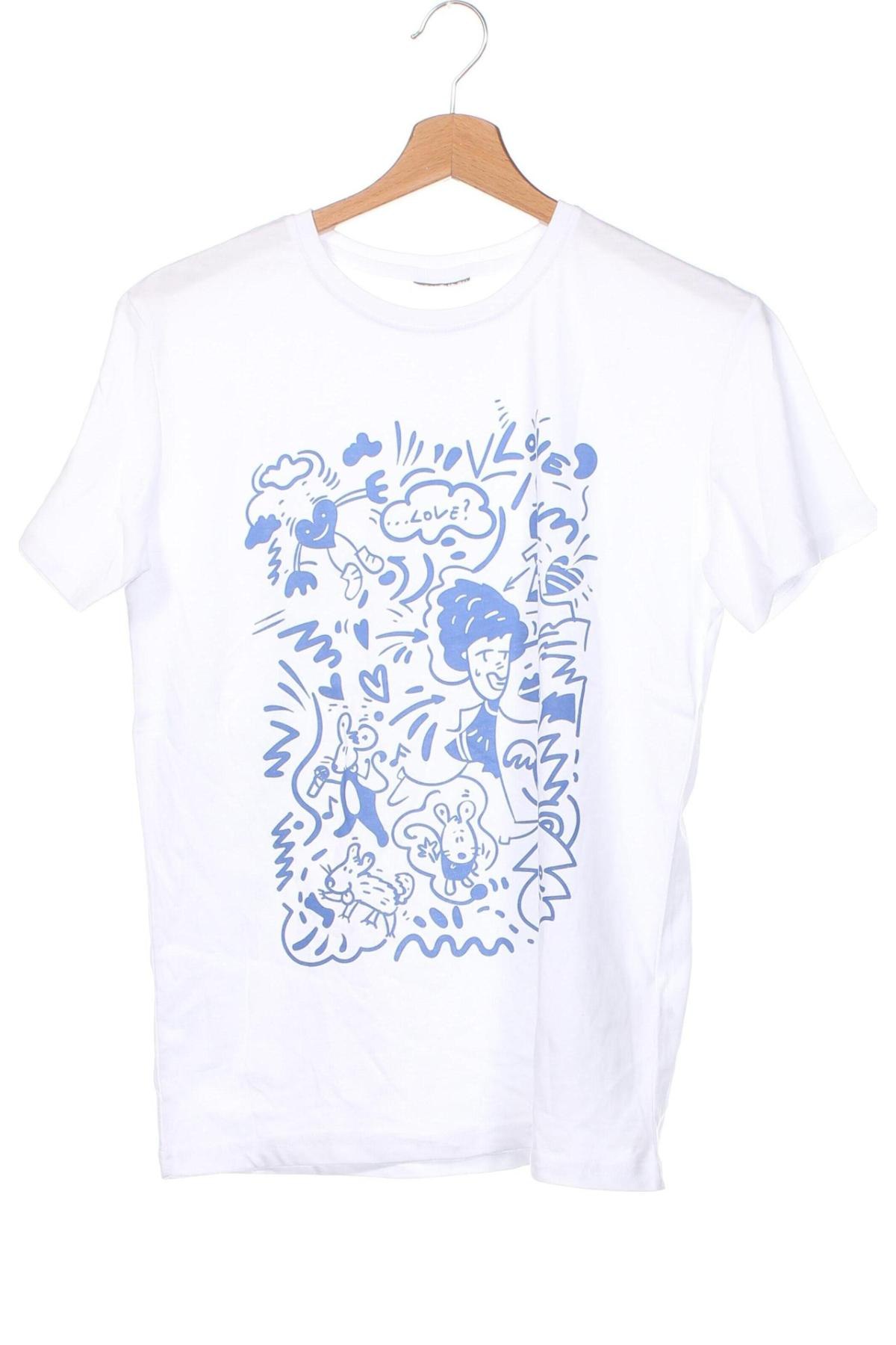 Kinder T-Shirt Pepco, Größe 10-11y/ 146-152 cm, Farbe Weiß, Preis 3,32 €