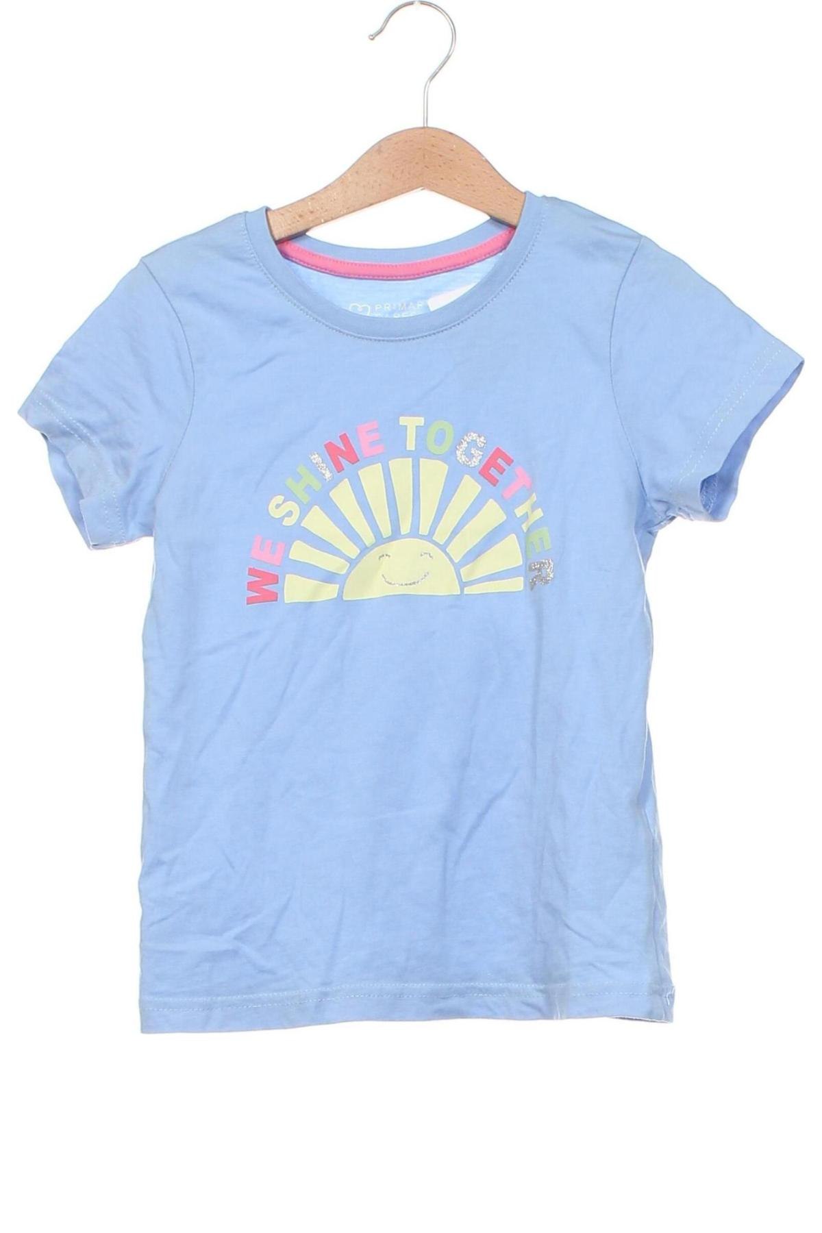 Kinder T-Shirt Primark, Größe 6-7y/ 122-128 cm, Farbe Blau, Preis 7,98 €
