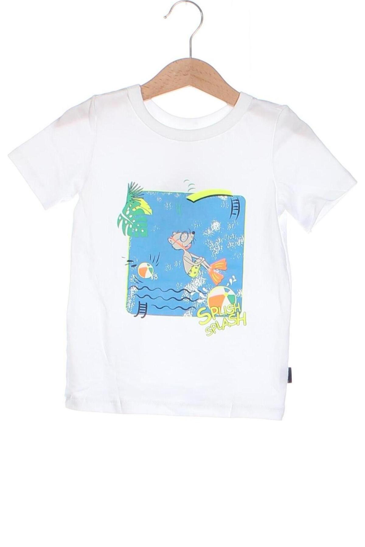 Dziecięcy T-shirt Schiesser, Rozmiar 12-18m/ 80-86 cm, Kolor Biały, Cena 87,96 zł