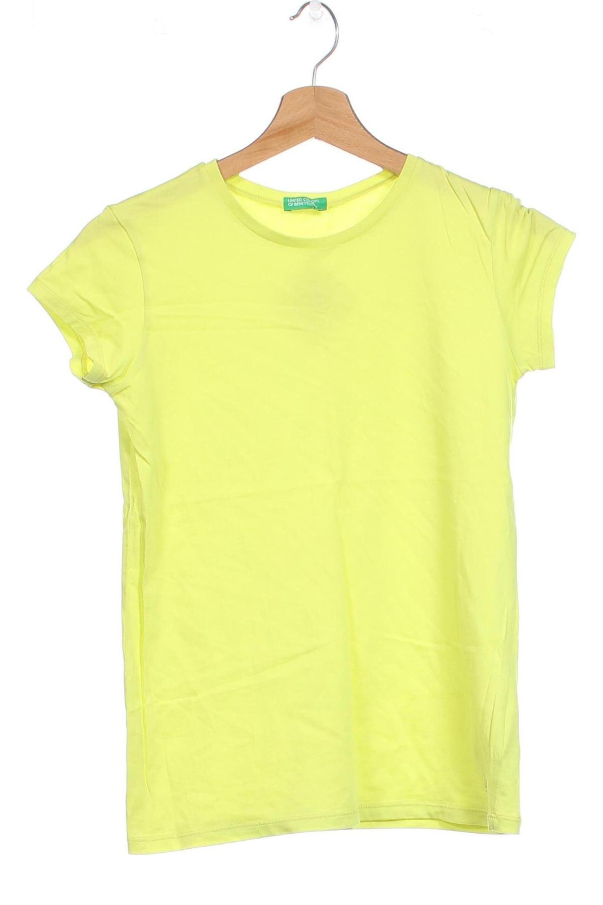 Kinder T-Shirt United Colors Of Benetton, Größe 13-14y/ 164-168 cm, Farbe Grün, Preis 7,67 €