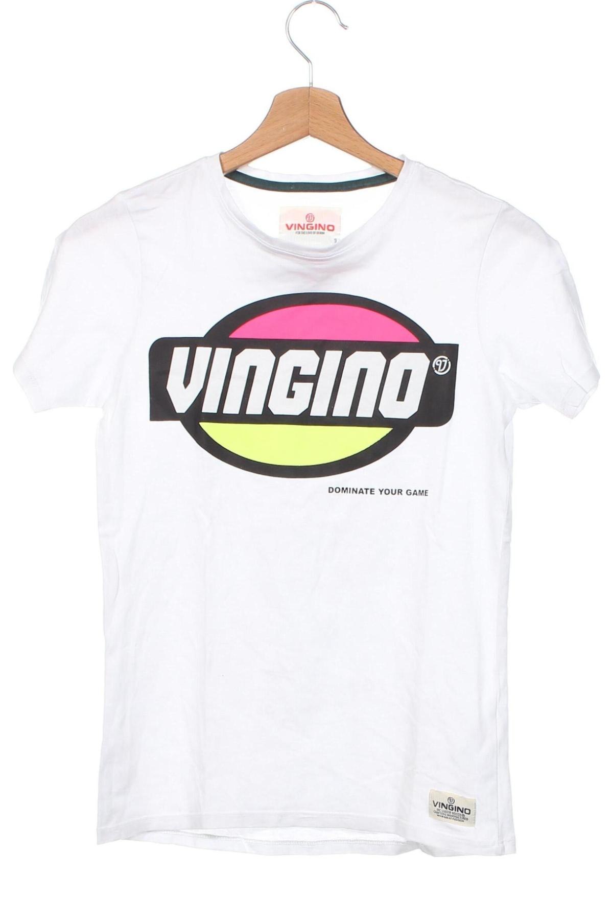 Παιδικό μπλουζάκι Vingino, Μέγεθος 11-12y/ 152-158 εκ., Χρώμα Λευκό, Τιμή 8,00 €
