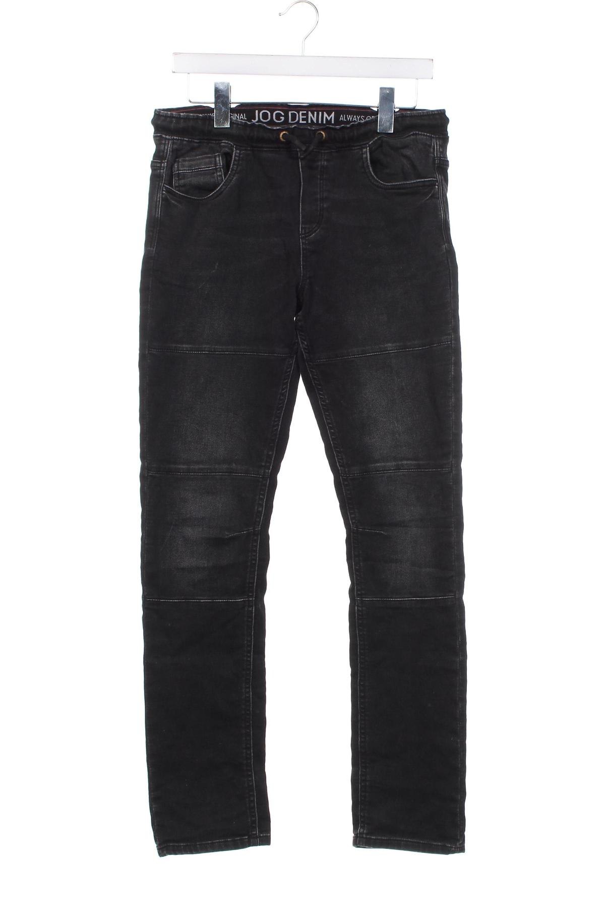 Kinderjeans C&A, Größe 14-15y/ 168-170 cm, Farbe Schwarz, Preis 3,34 €