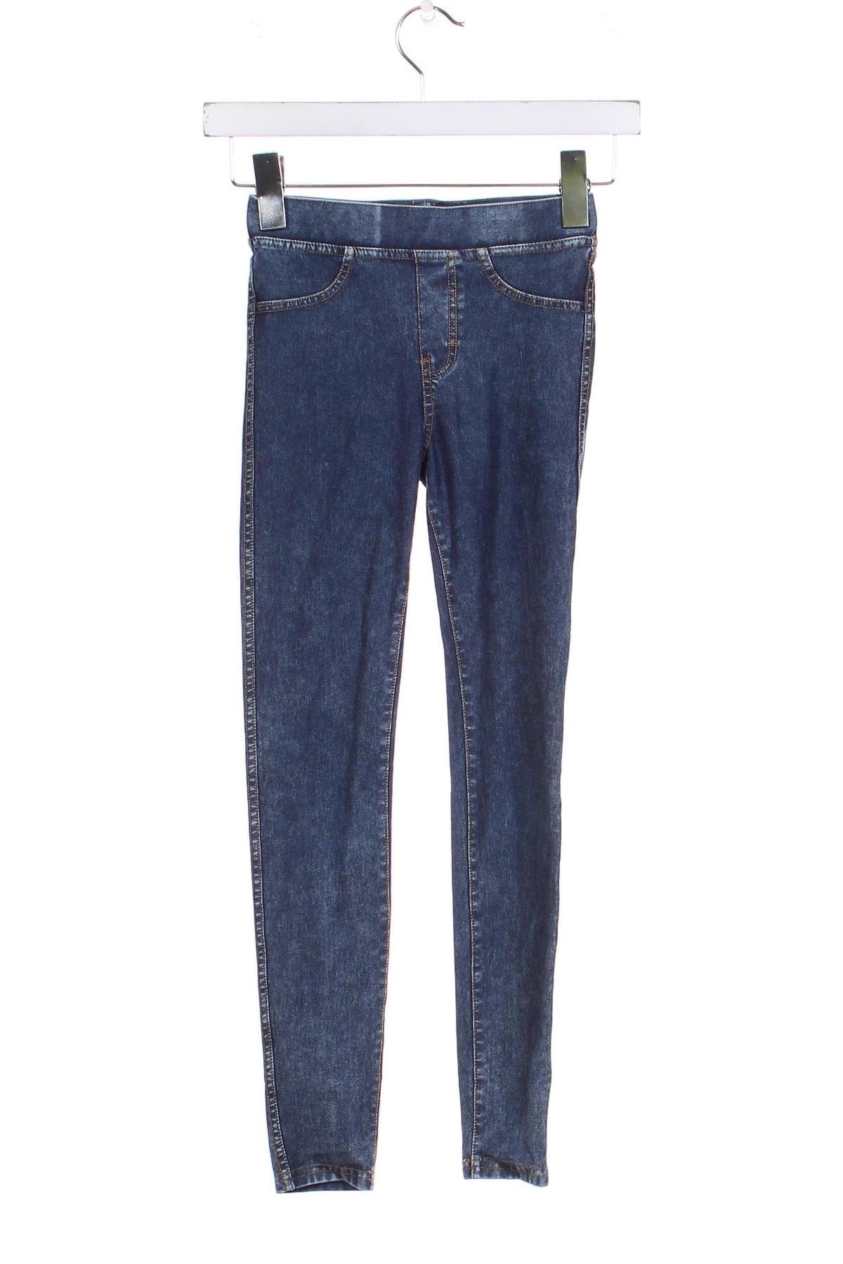 Dětské džíny  H&M, Velikost 9-10y/ 140-146 cm, Barva Modrá, Cena  248,00 Kč