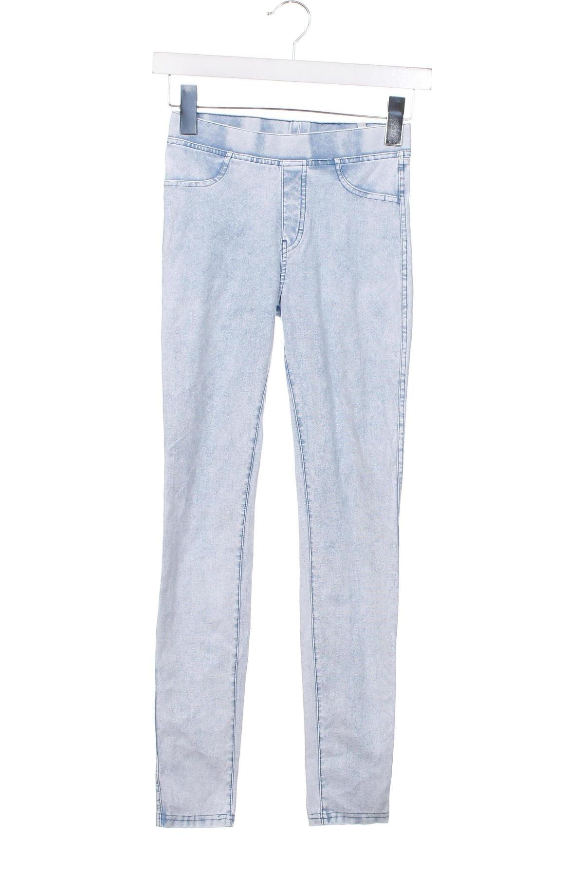 Dětské džíny  H&M, Velikost 12-13y/ 158-164 cm, Barva Modrá, Cena  242,00 Kč